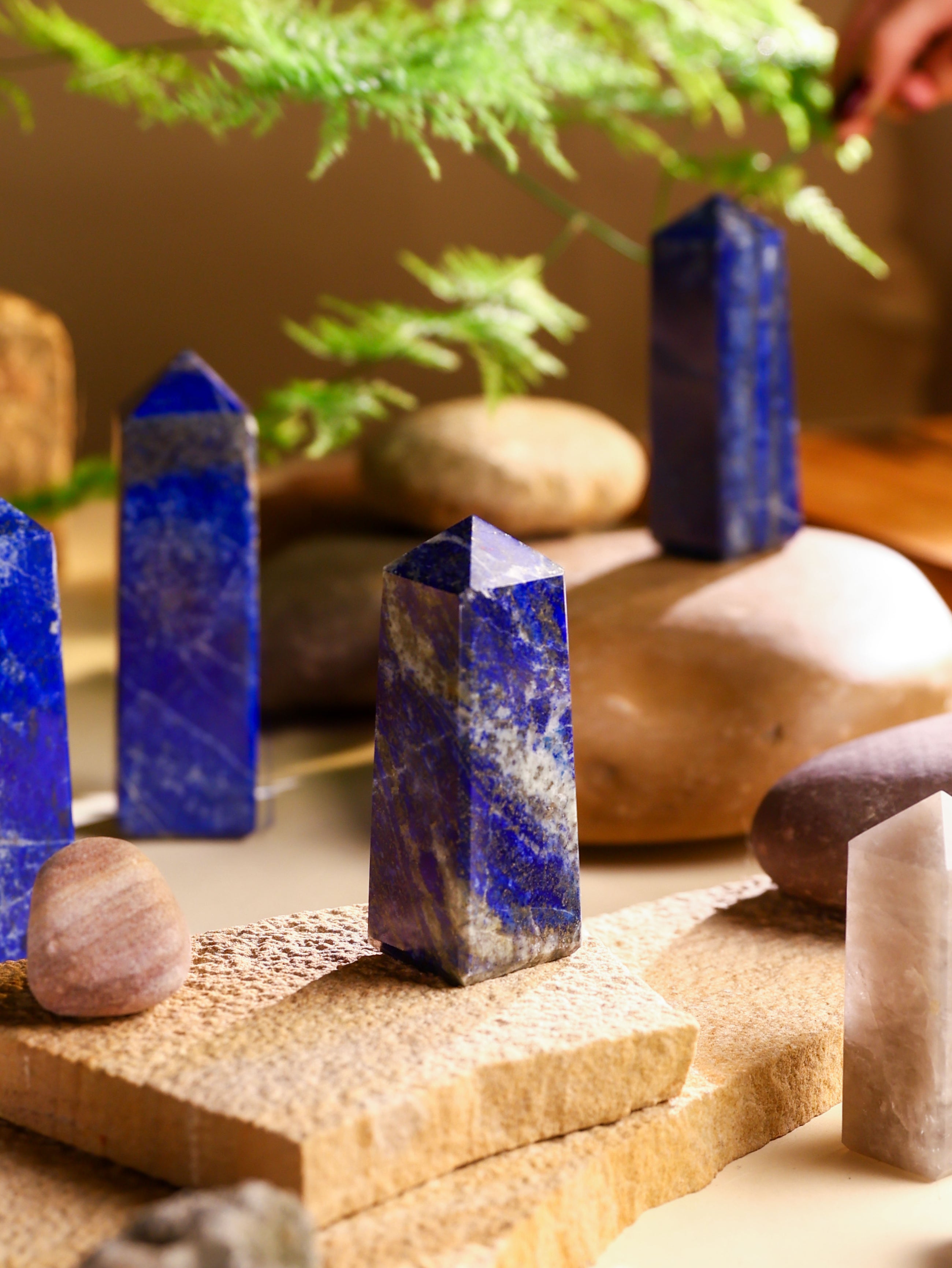 Gemstone Tower - Lapis Lazuli
