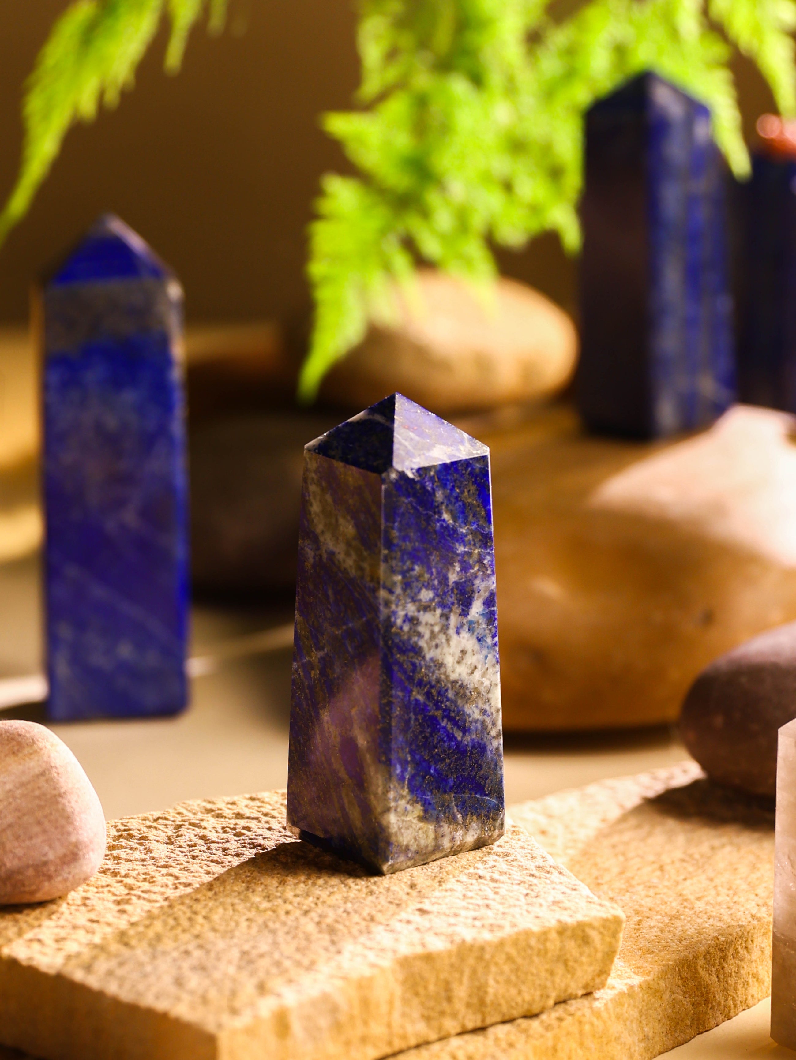 Gemstone Tower - Lapis Lazuli