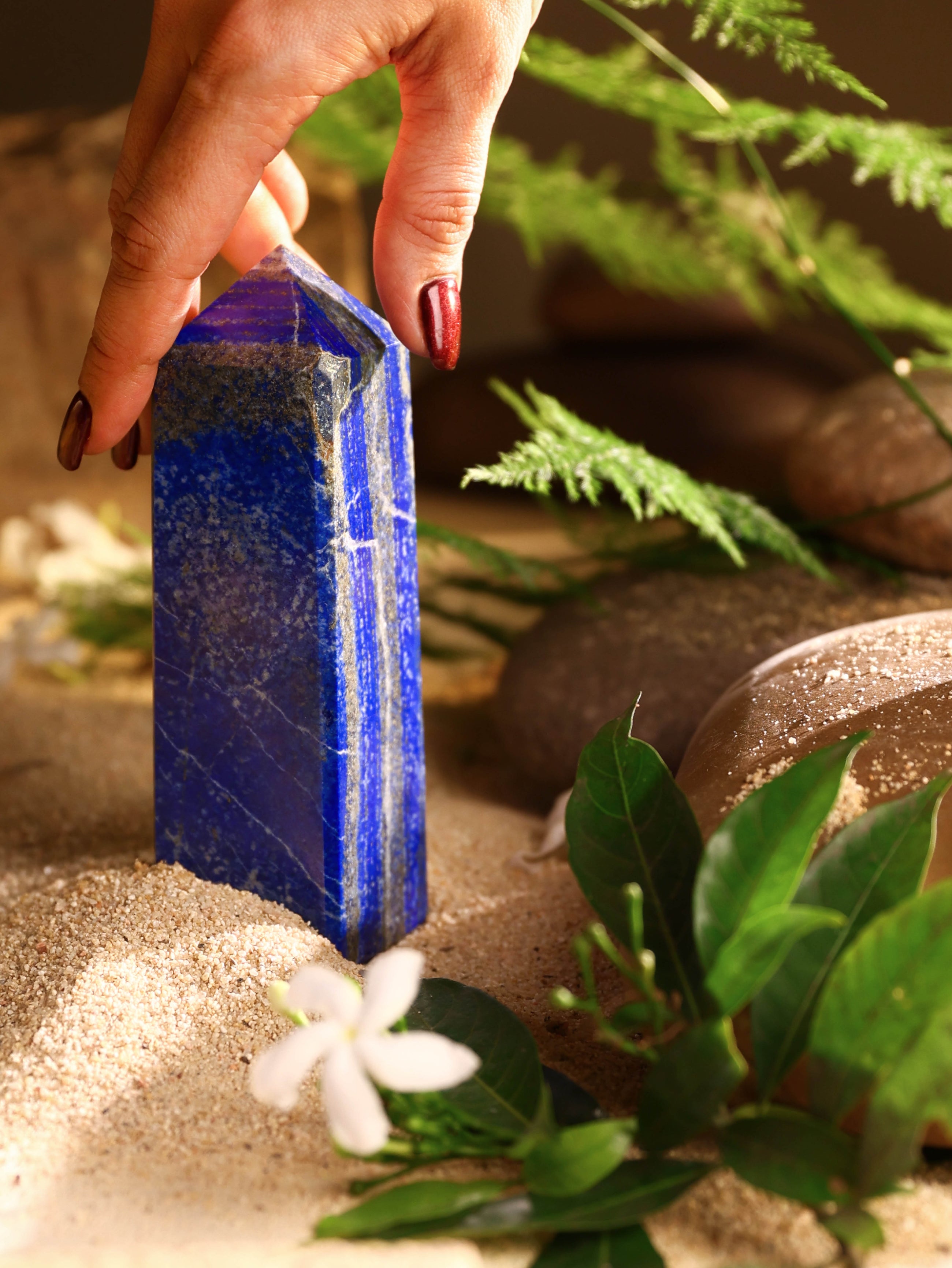 Gemstone Tower - Lapis Lazuli