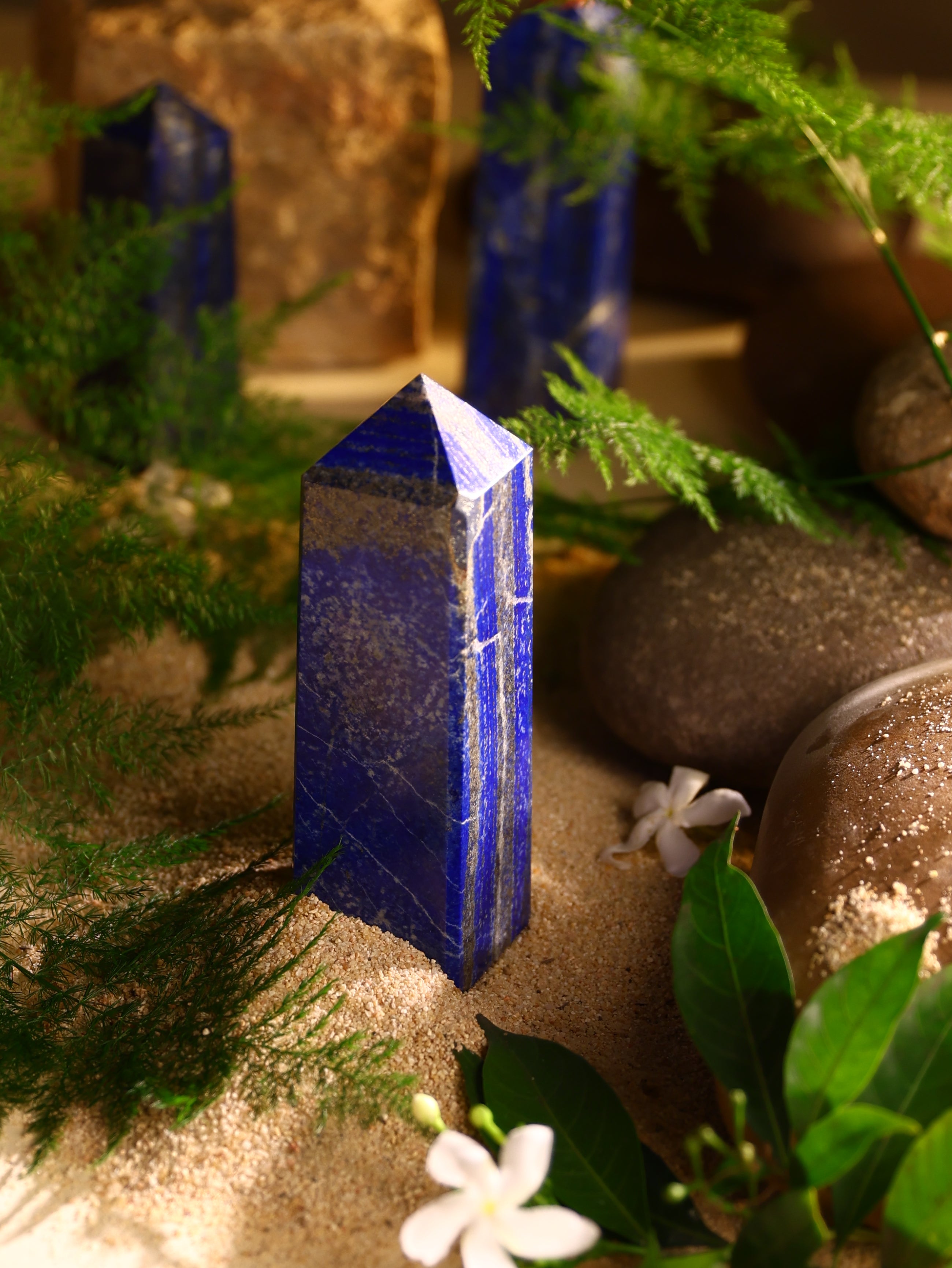 Gemstone Tower - Lapis Lazuli