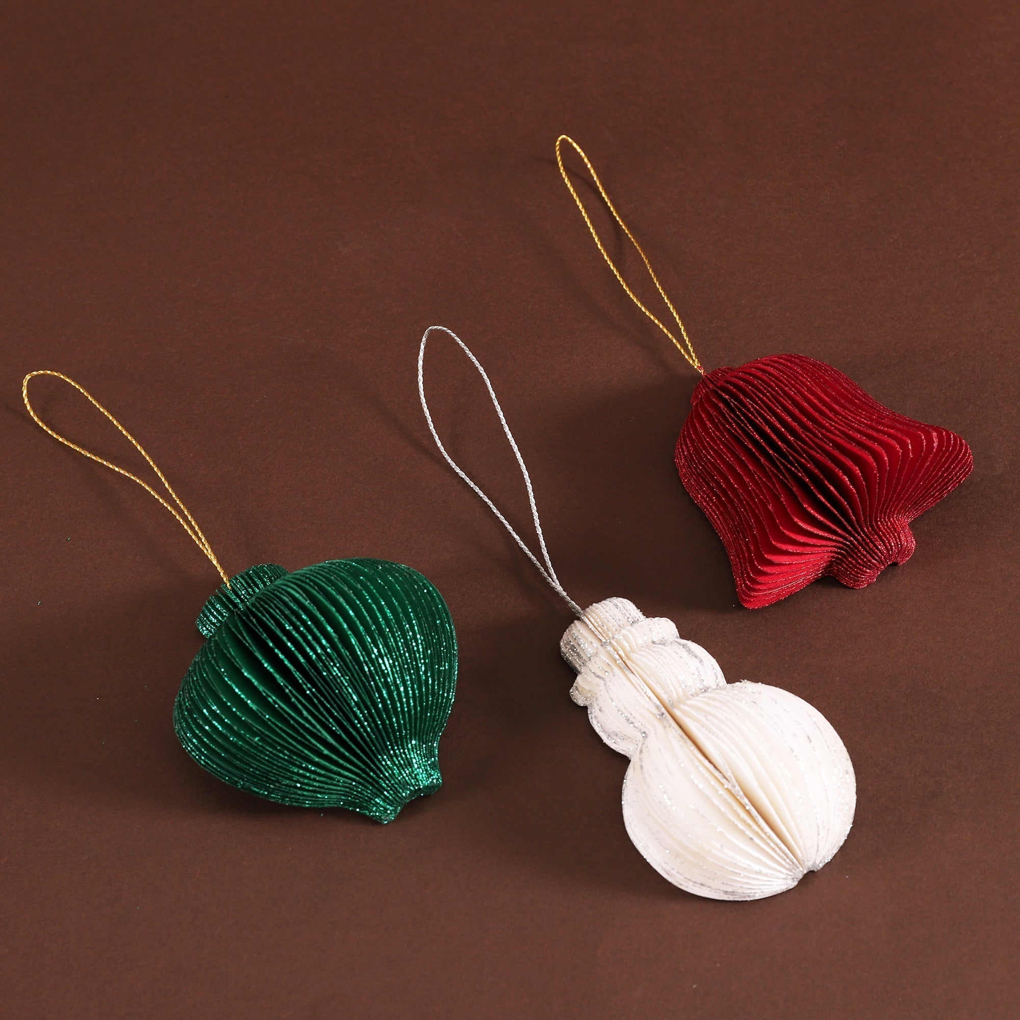 Christmas Tree Ornament (Set of 3)
