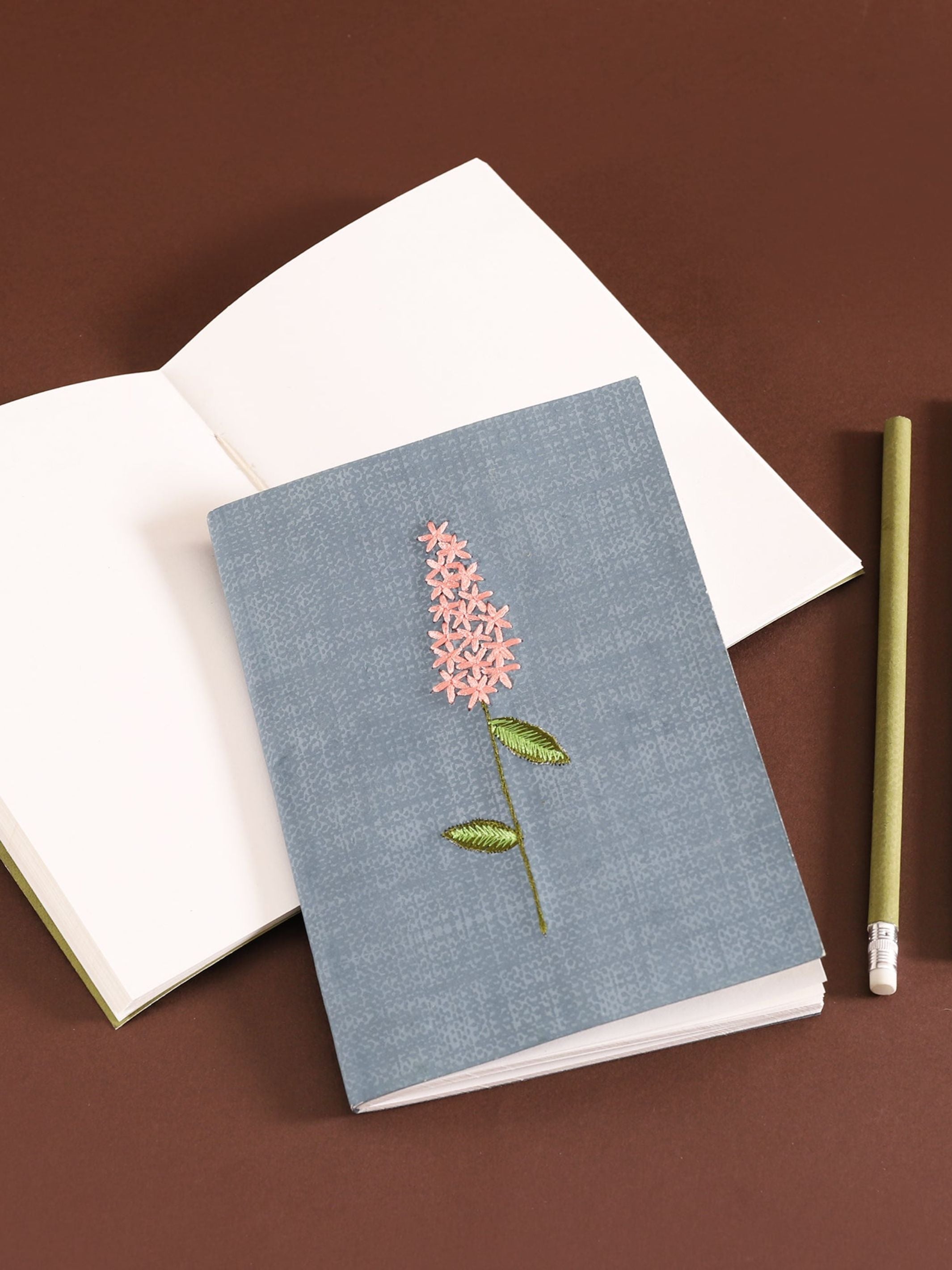 Embroidered Note Book Gift Set