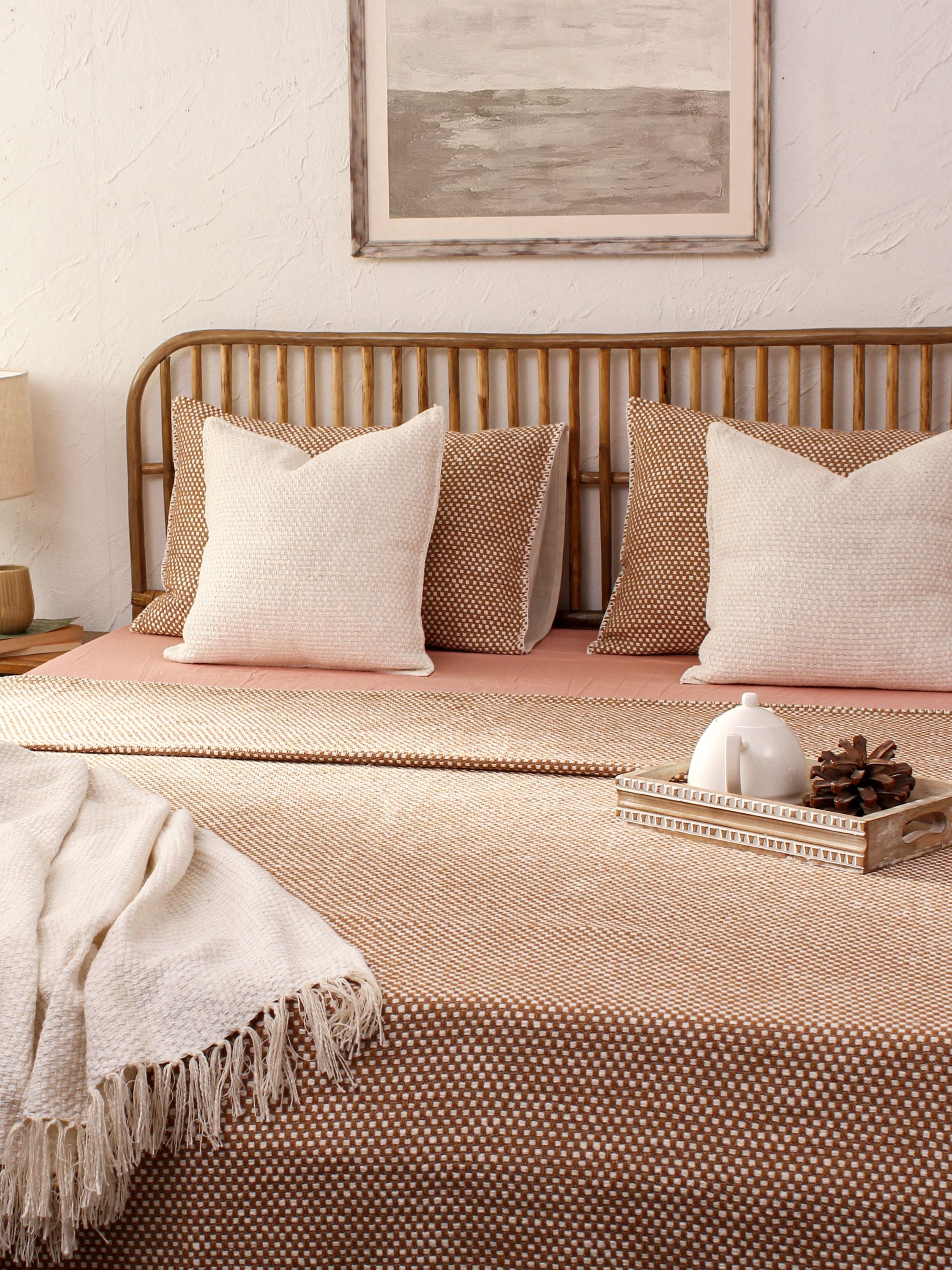Bedcover - Vindhya Brown