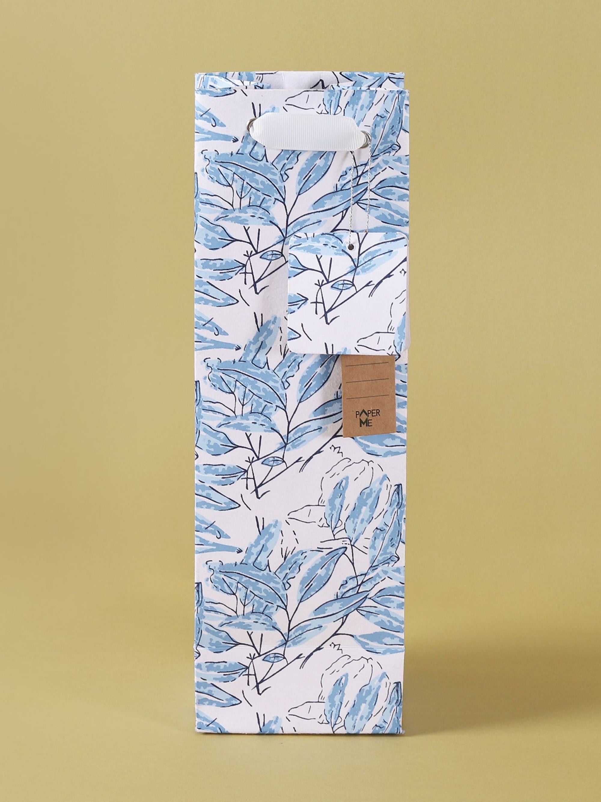 Neelanchal Leaves Wine Bag