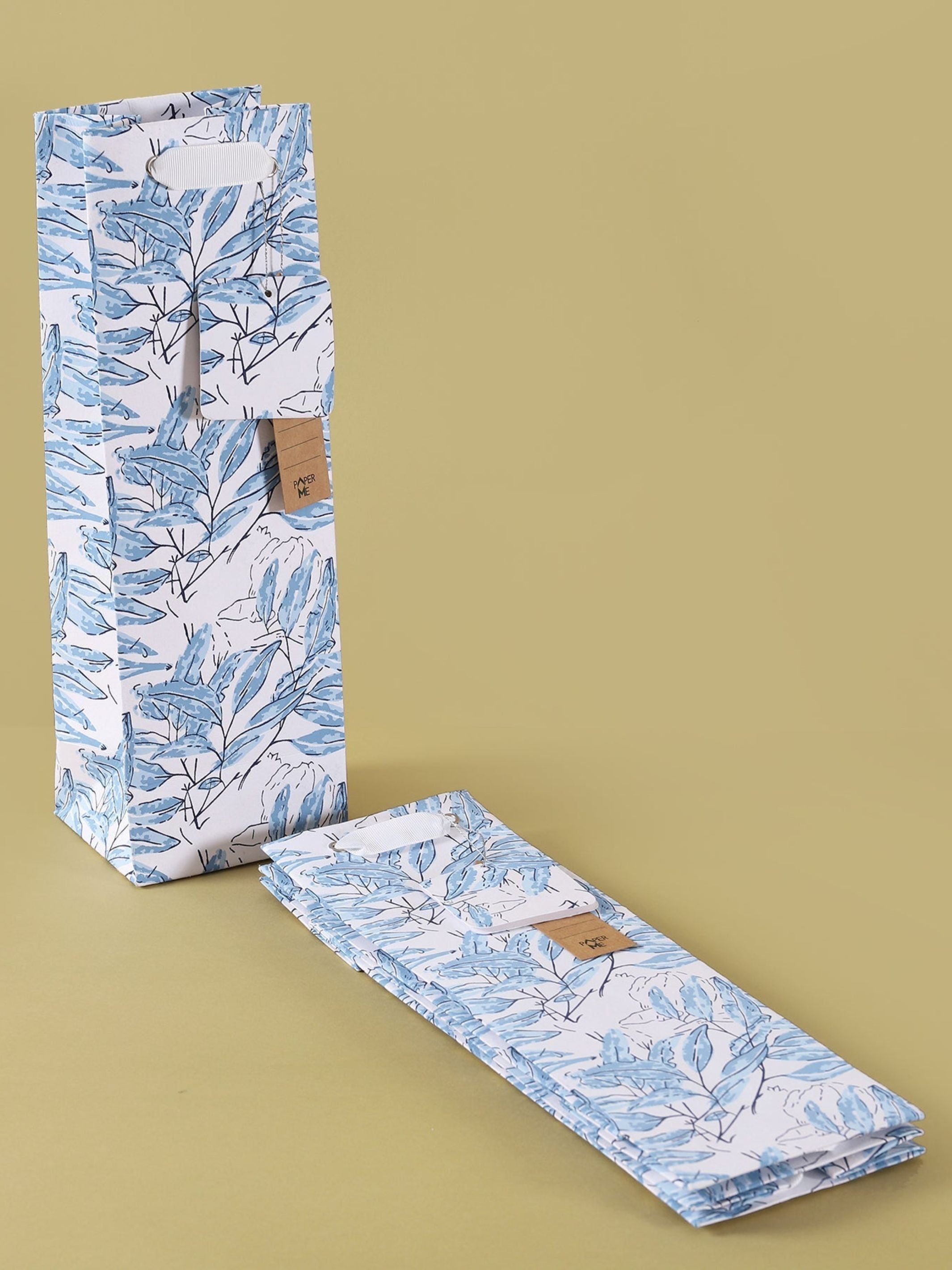 Neelanchal Leaves Wine Bag