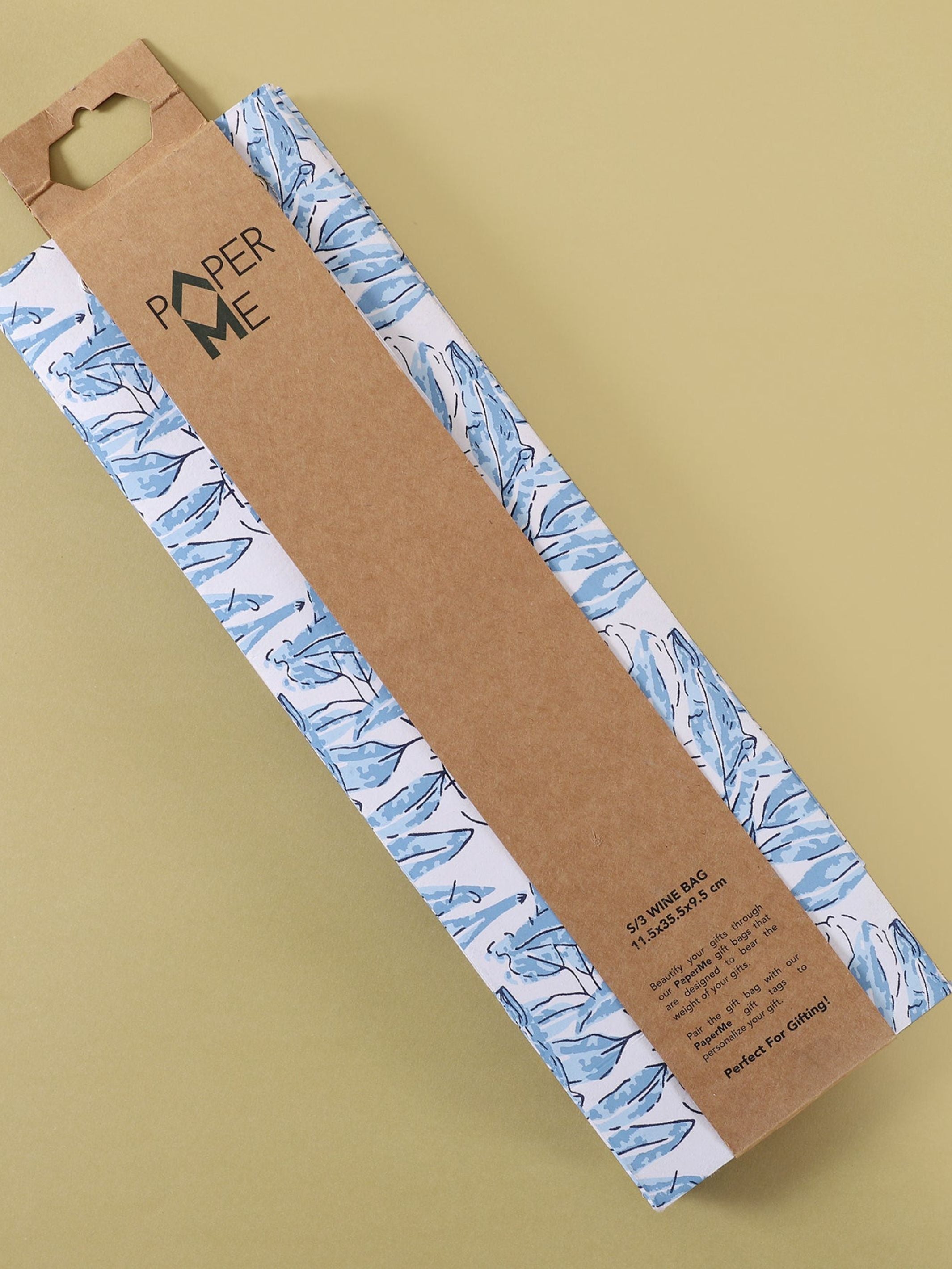 Neelanchal Leaves Wine Bag