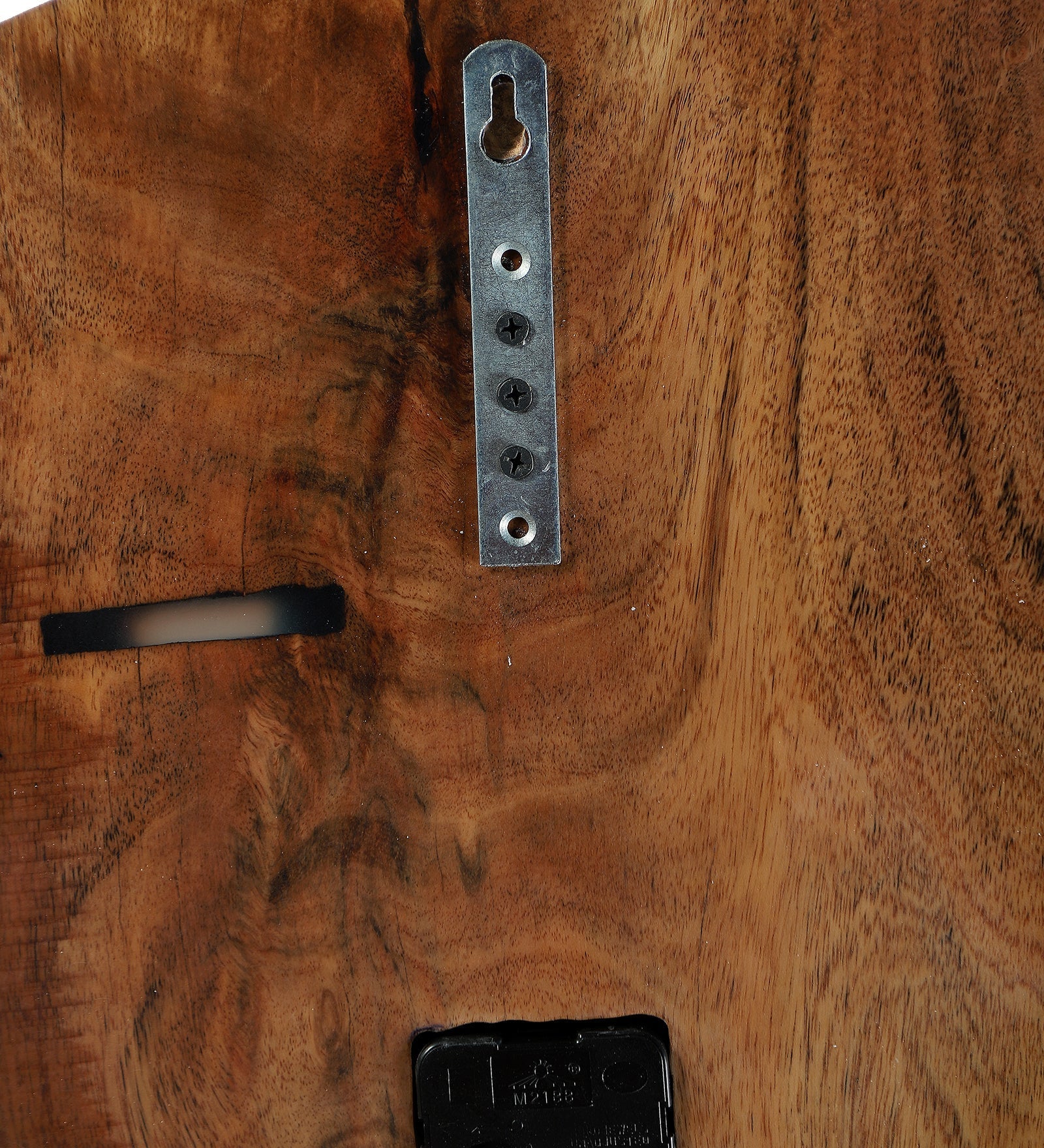 Azur Resin Wall Clock – Elegant Fusion of Acacia Wood & Resin-Blue