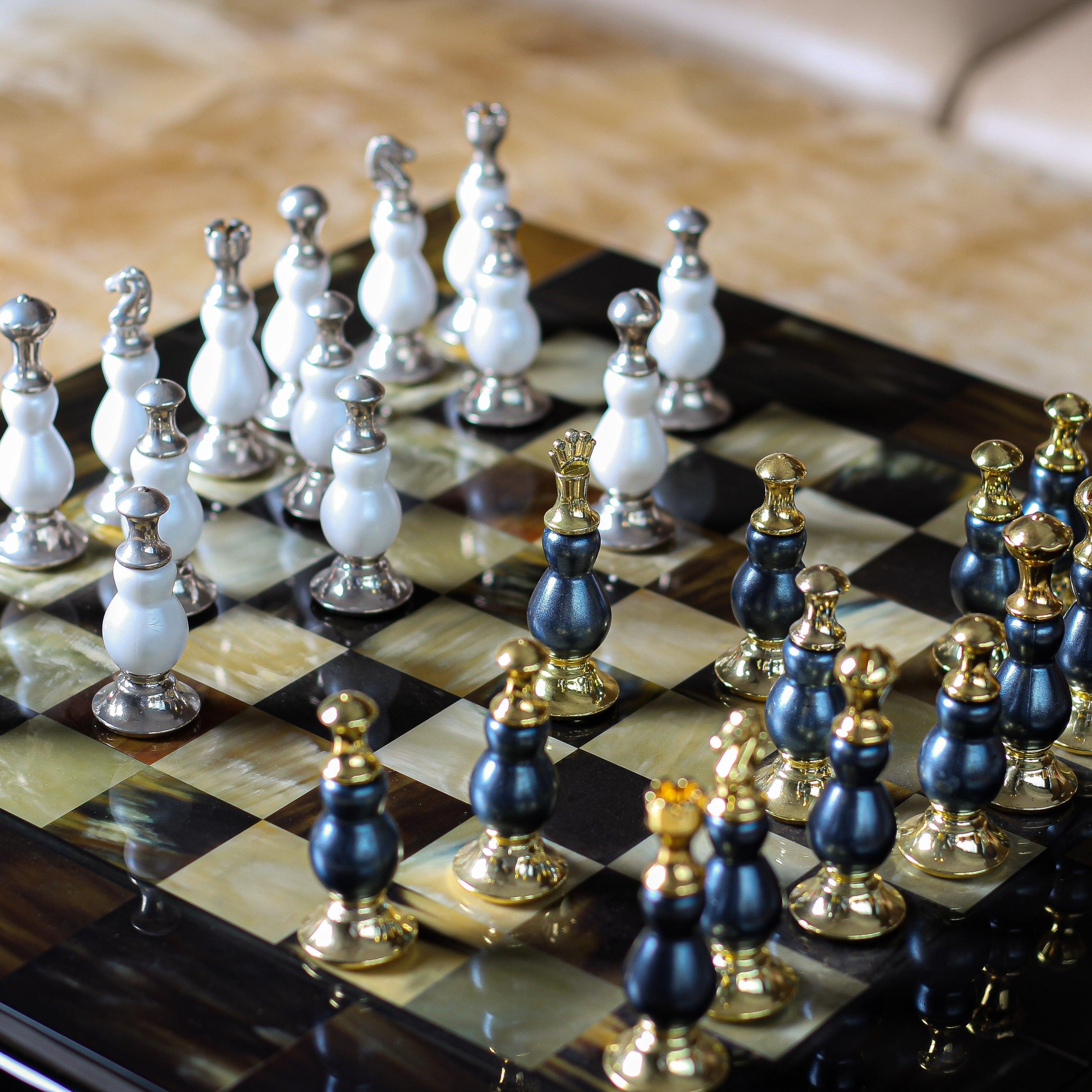 Zinc Alloy Chess Board
