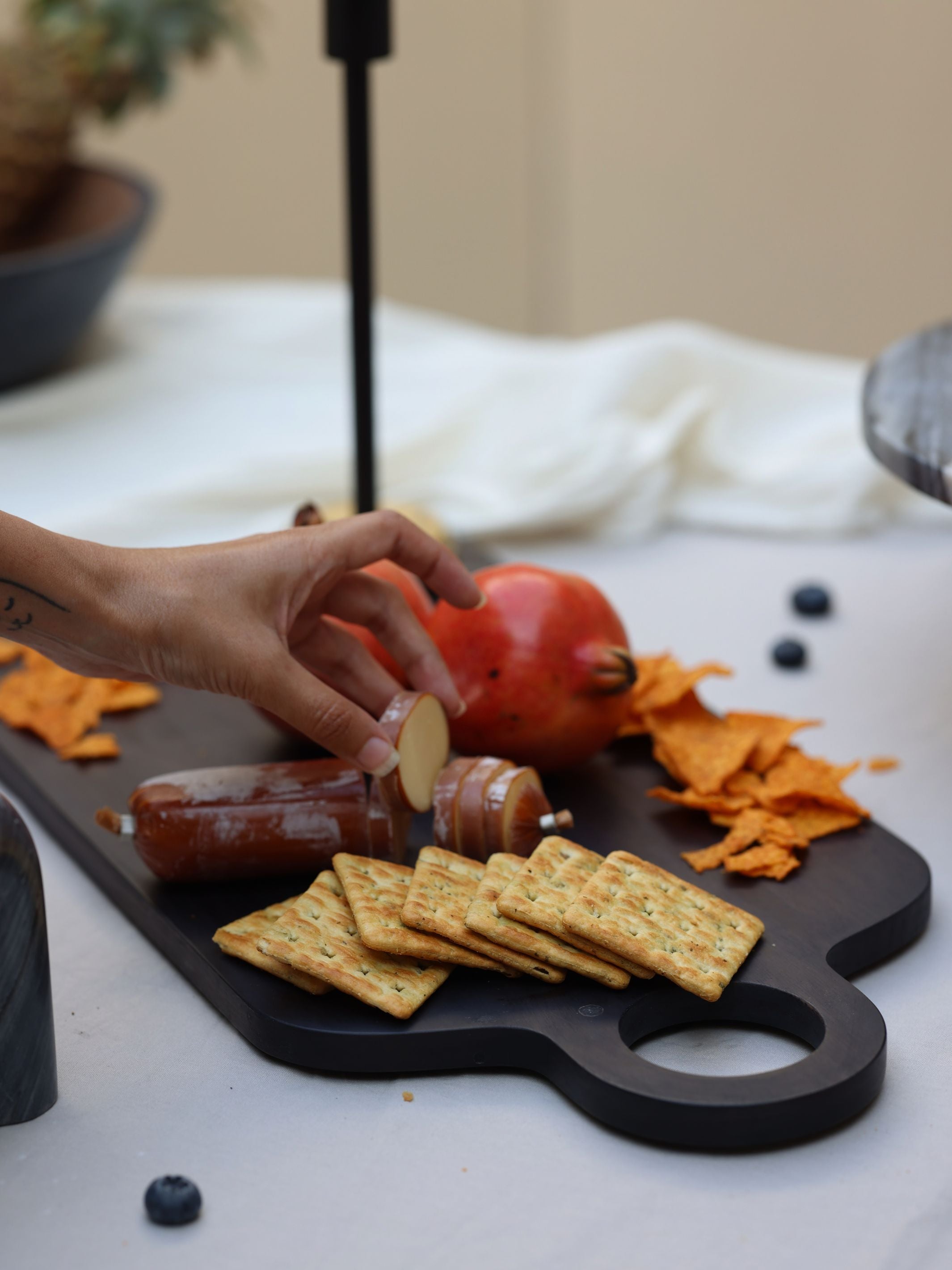 Acacia Wood Rectangle Platter