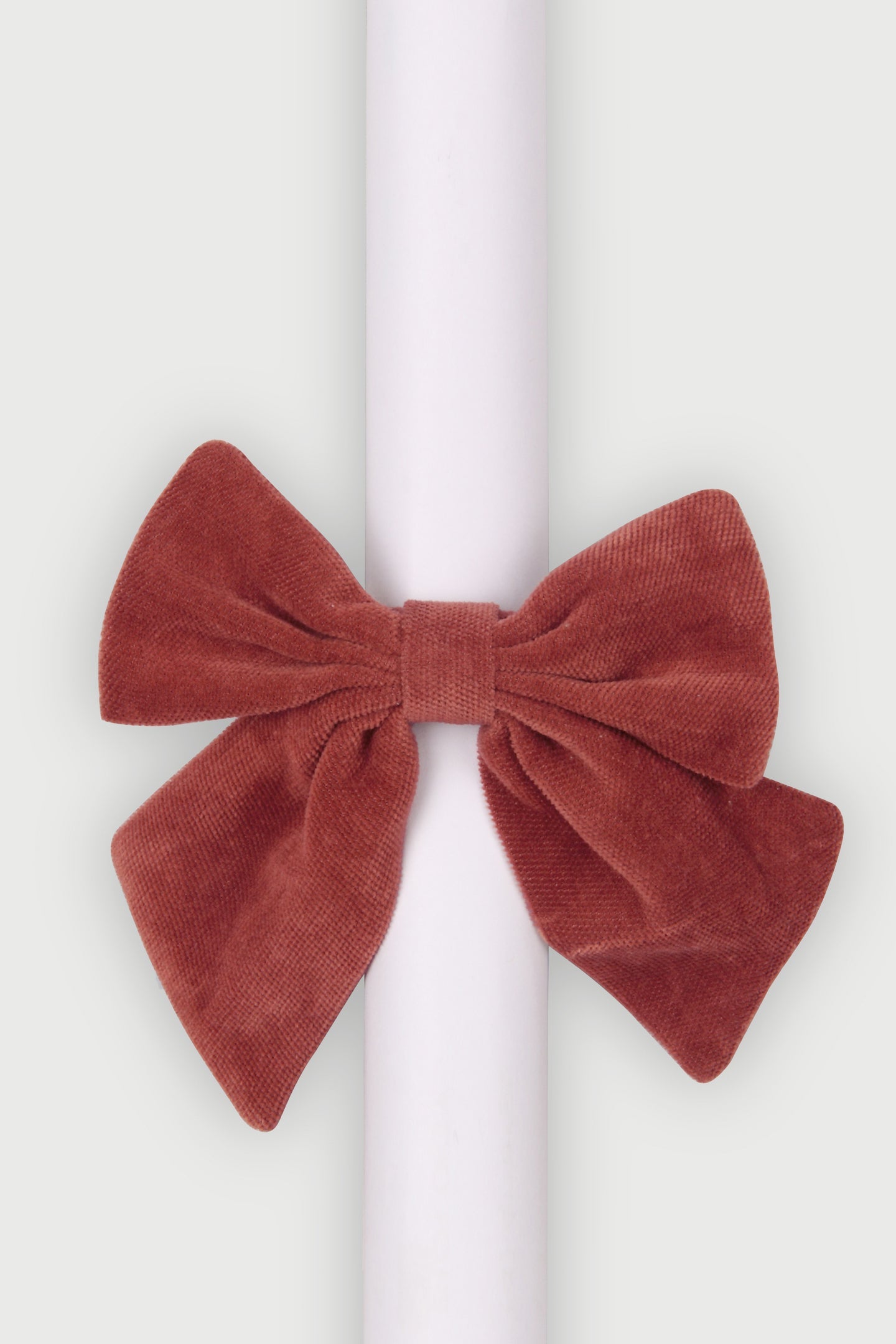 Rhubarb Velvet Napkin Rings-Set of 4