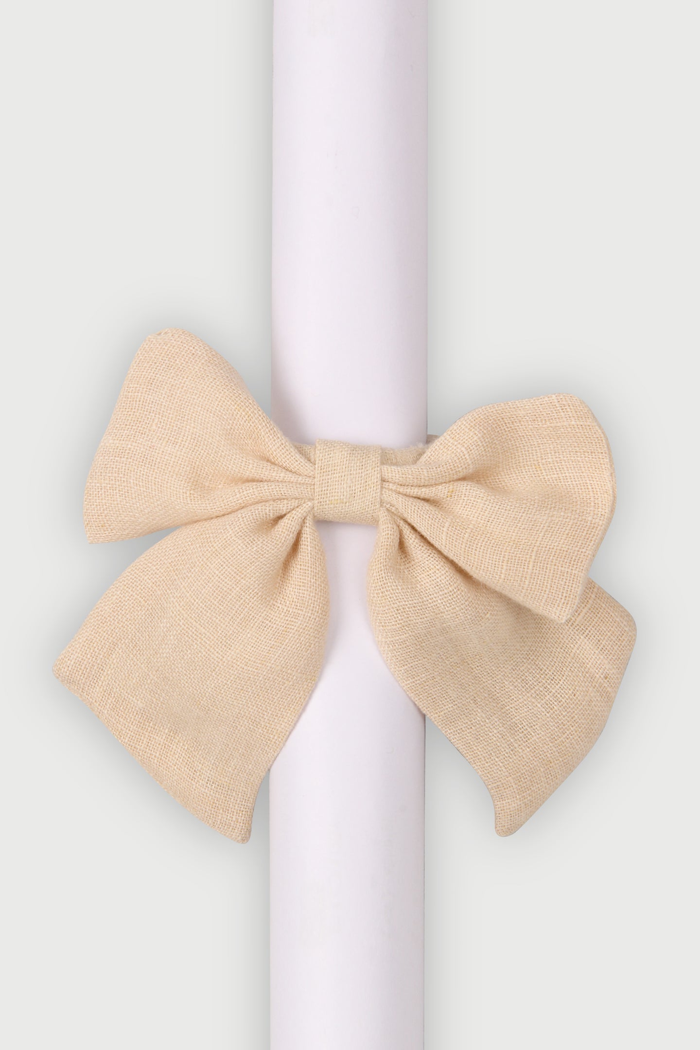 Soft Pink Linen Napkin Rings-Set of 4