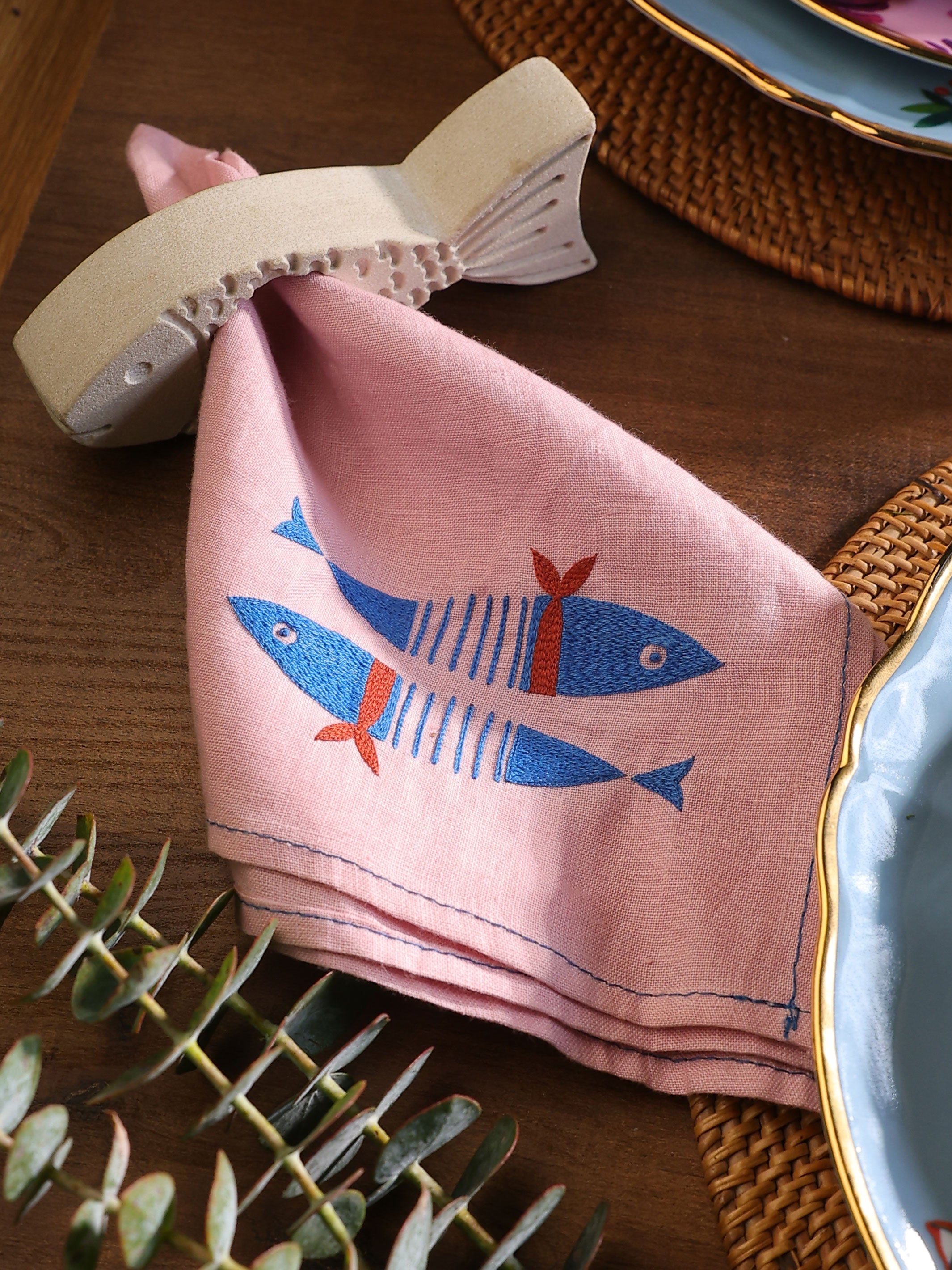 Captain Fin - Table Napkin