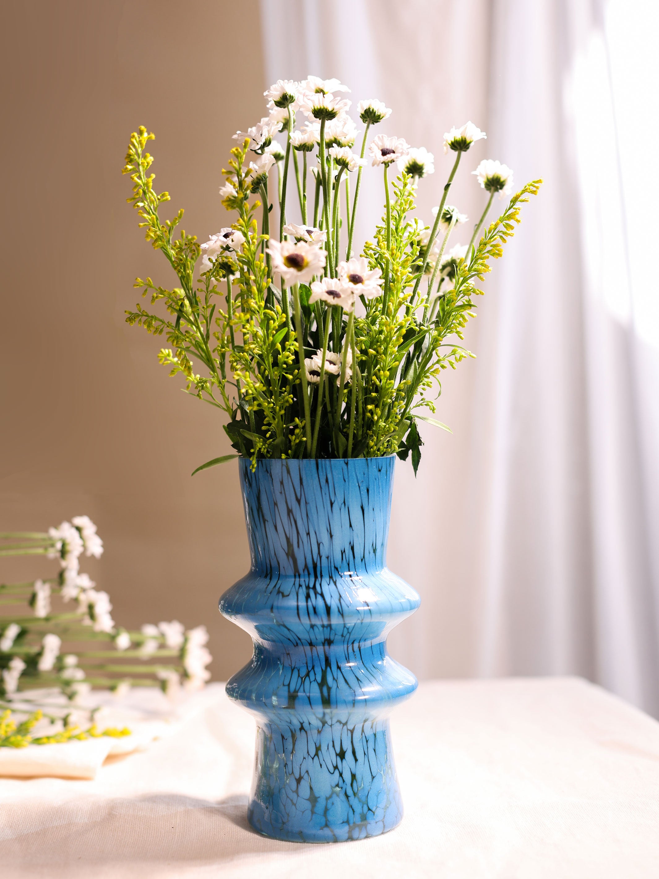 Murano Glass Vase - Blue