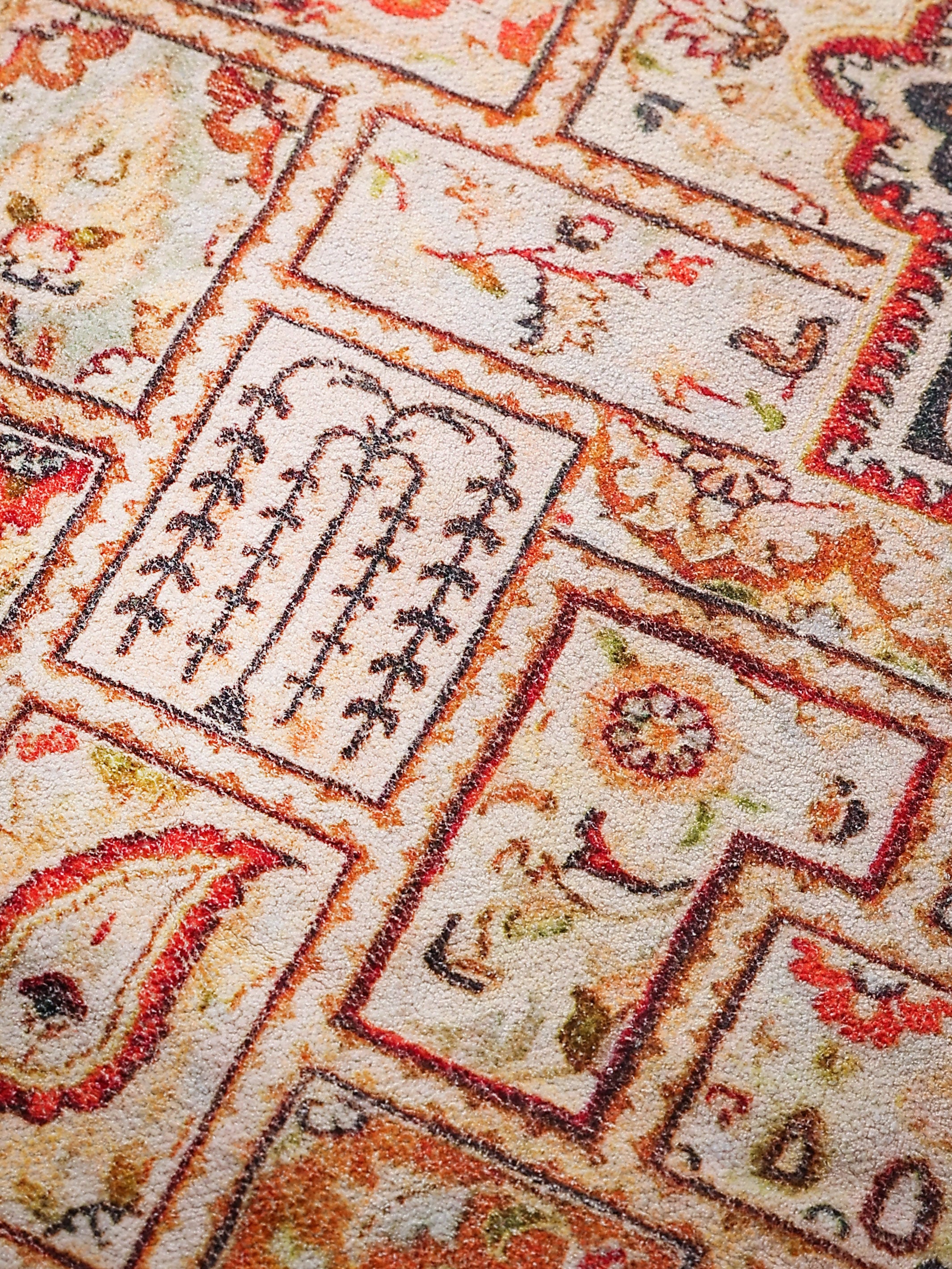 Amber Mosaic Vintage Rug