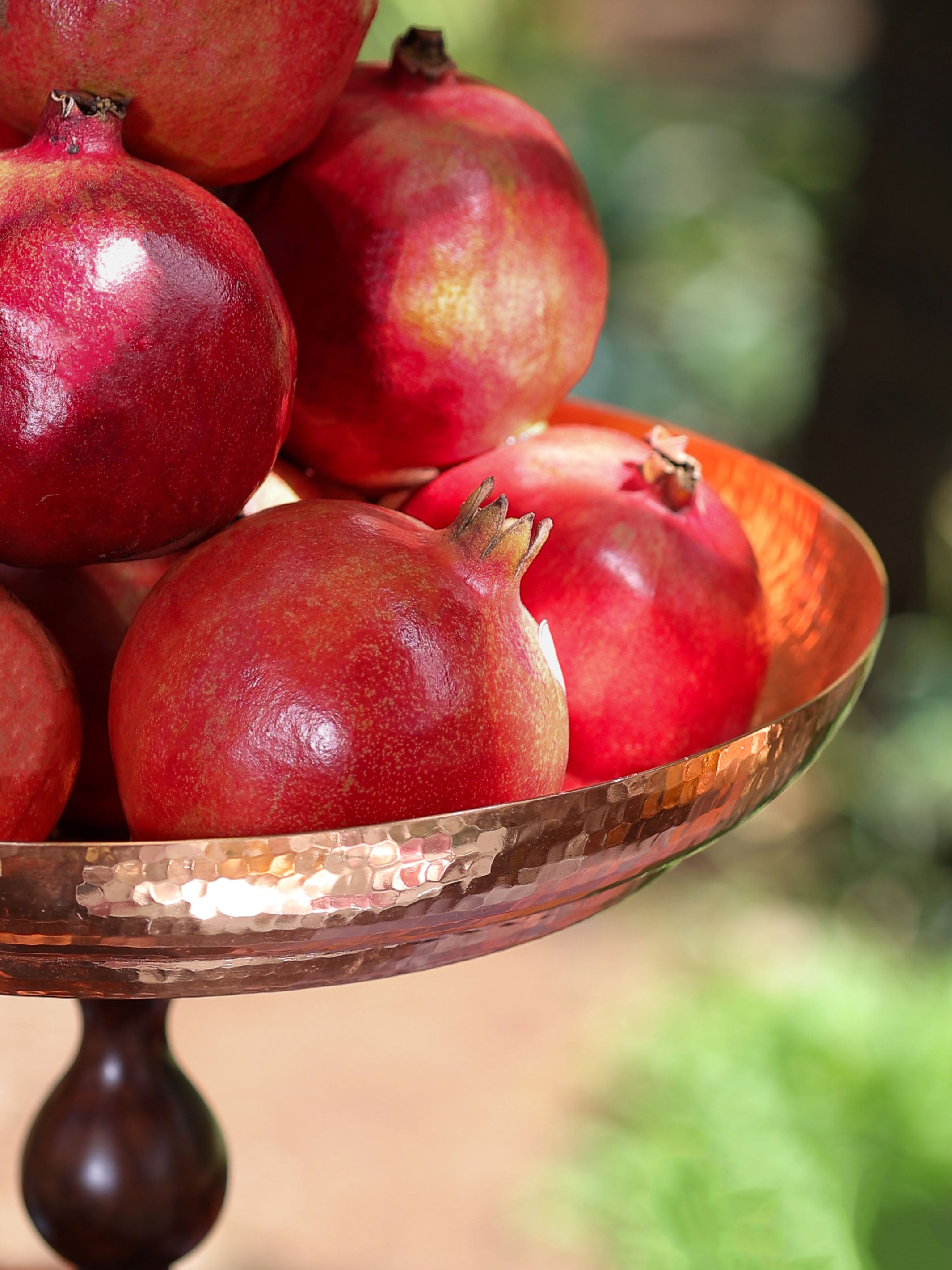 Brass Pillar Serveware
