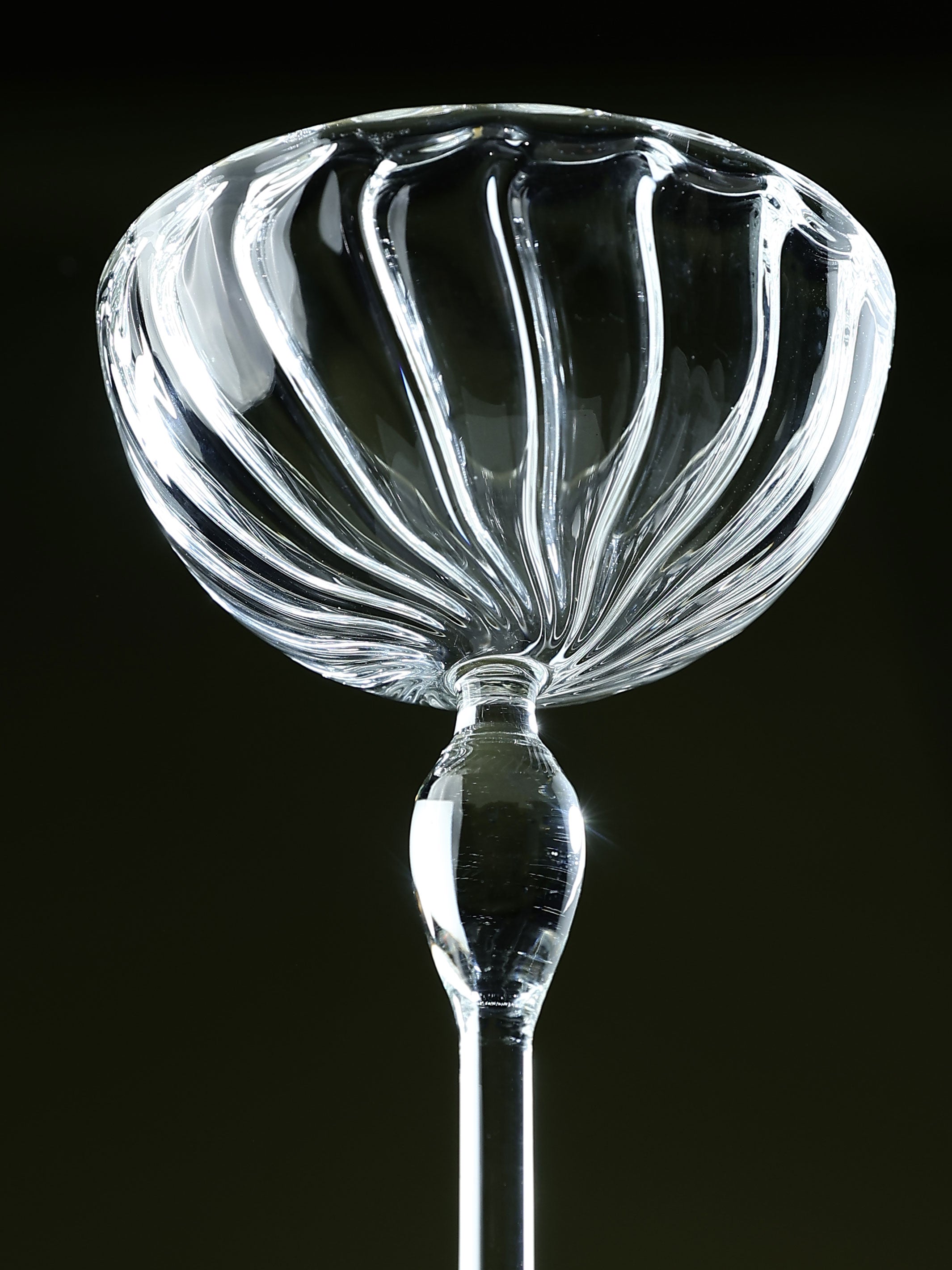 Ribber Rhythm Fluted Scoop Glass | 200 ml