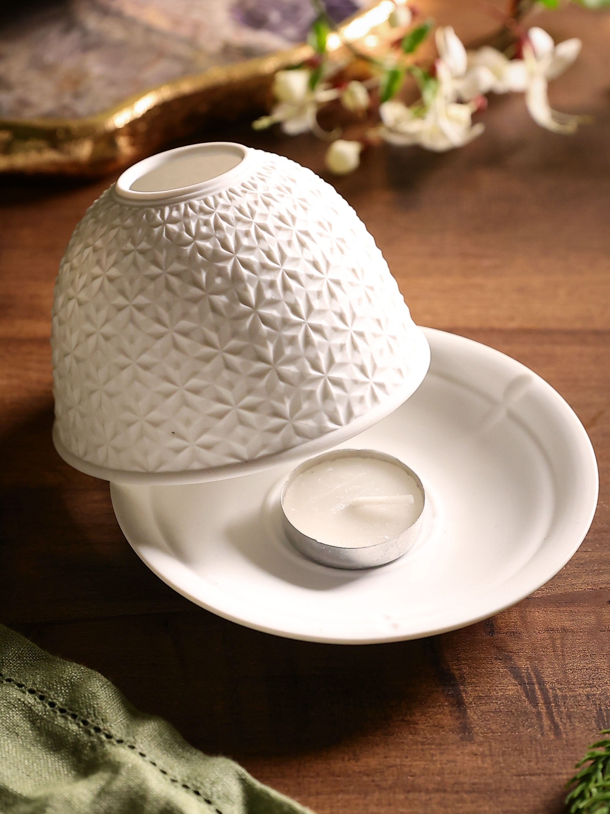 Sacred Geometry Tea Light