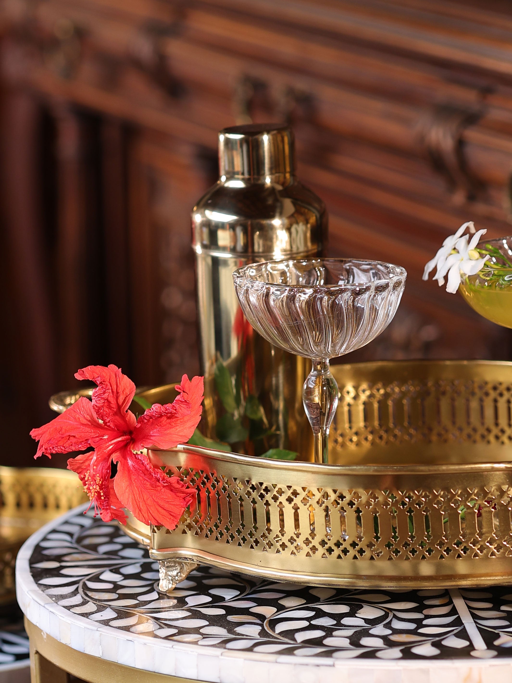 Ribber Rhythm Fluted Scoop Glass | 200 ml