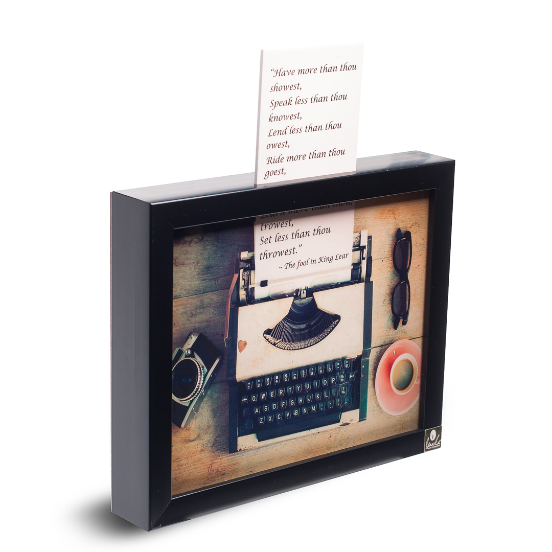 3D Wall Art | Typewriter