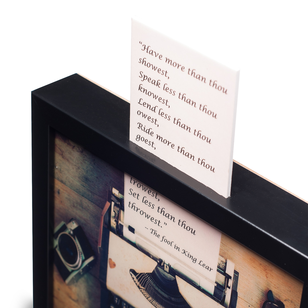 3D Wall Art | Typewriter