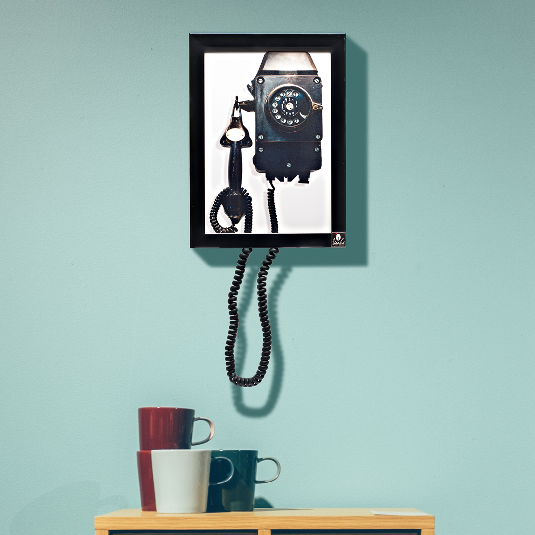 3D Wall Art Decor: Telephone