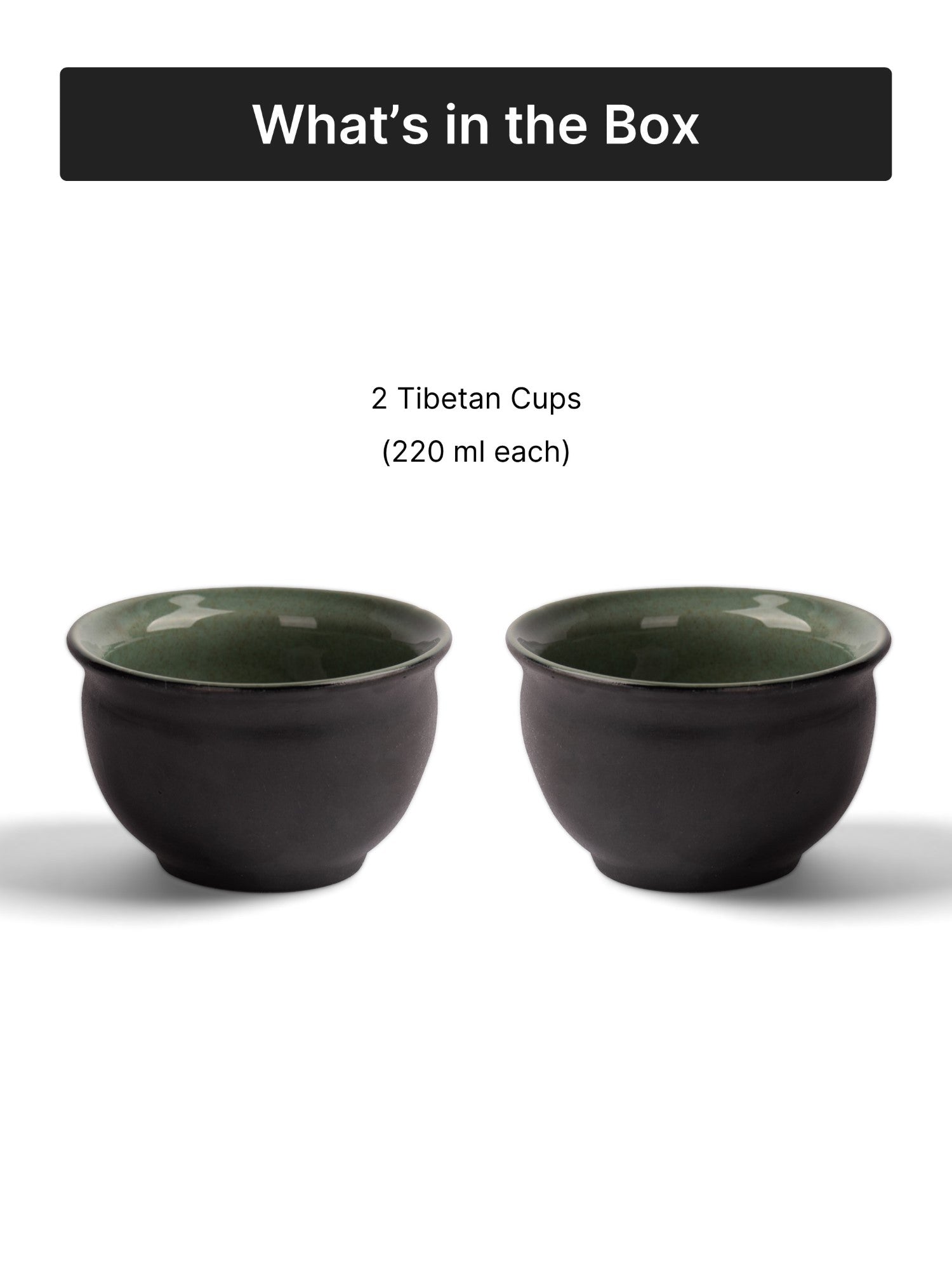 Tibetan Cup and Saucer | Set of 2 - Without Saucer