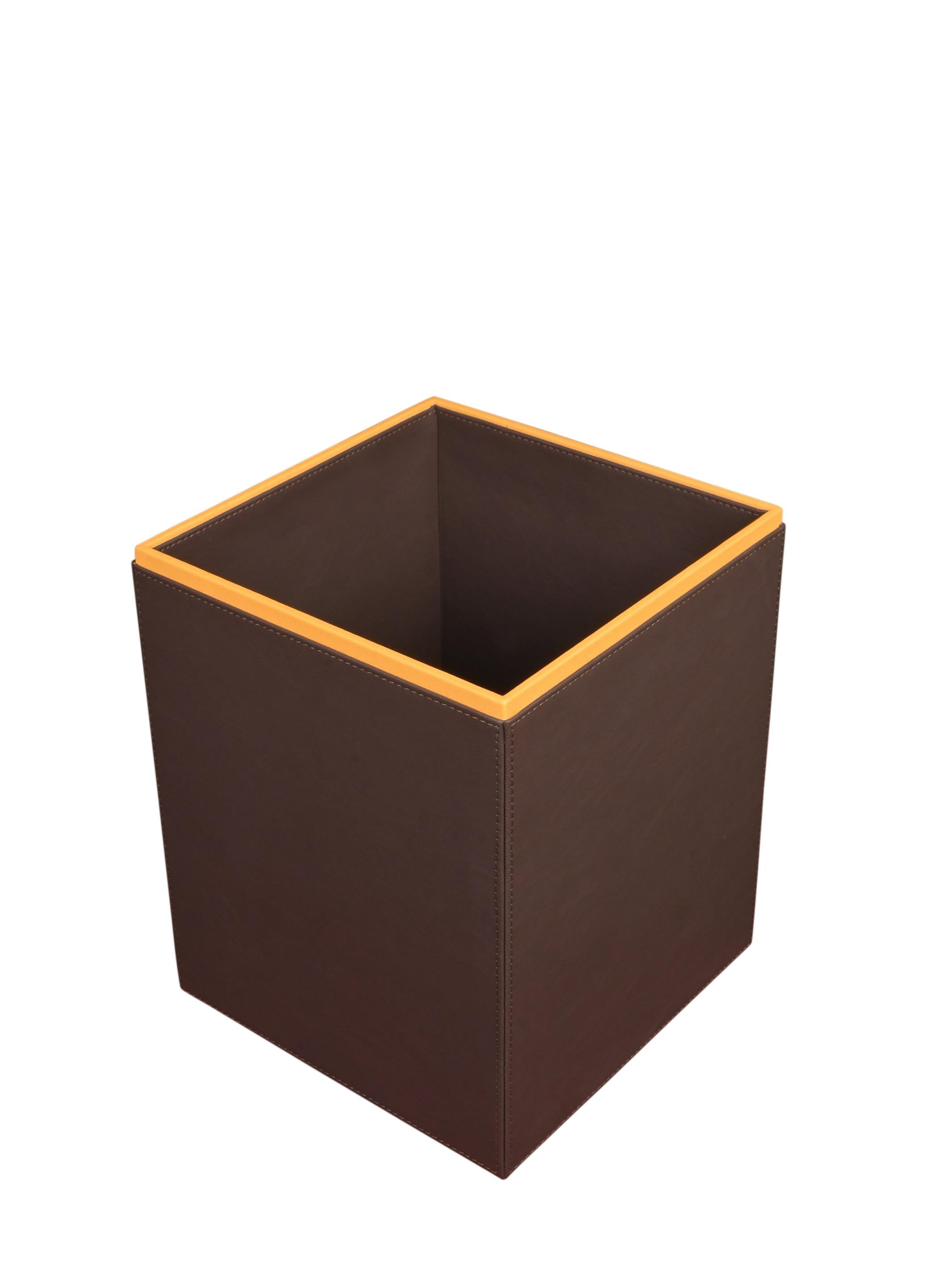 TidyNest Dustbin - Brown