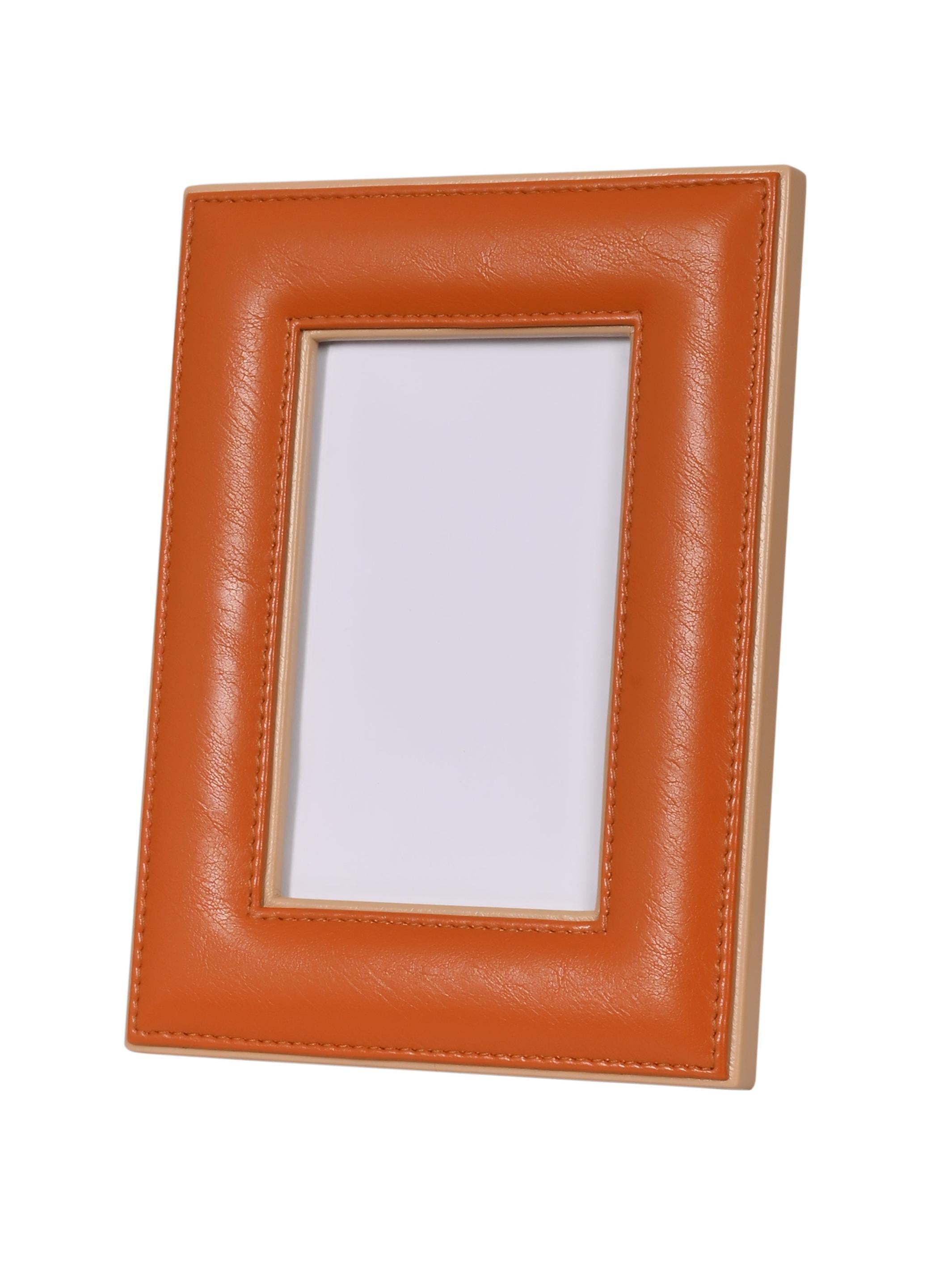 Astra Photo Frame - Tangerine