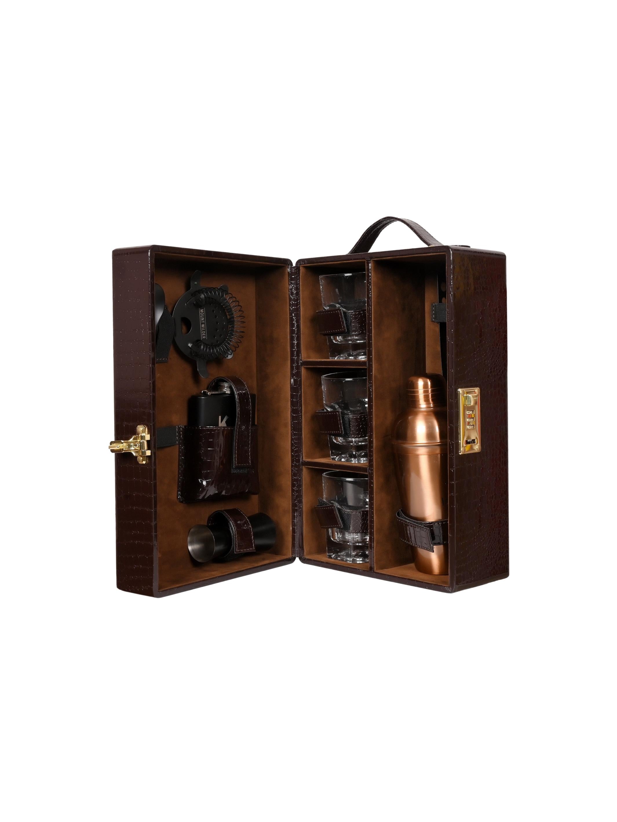 Artisan Bar Set - Brown