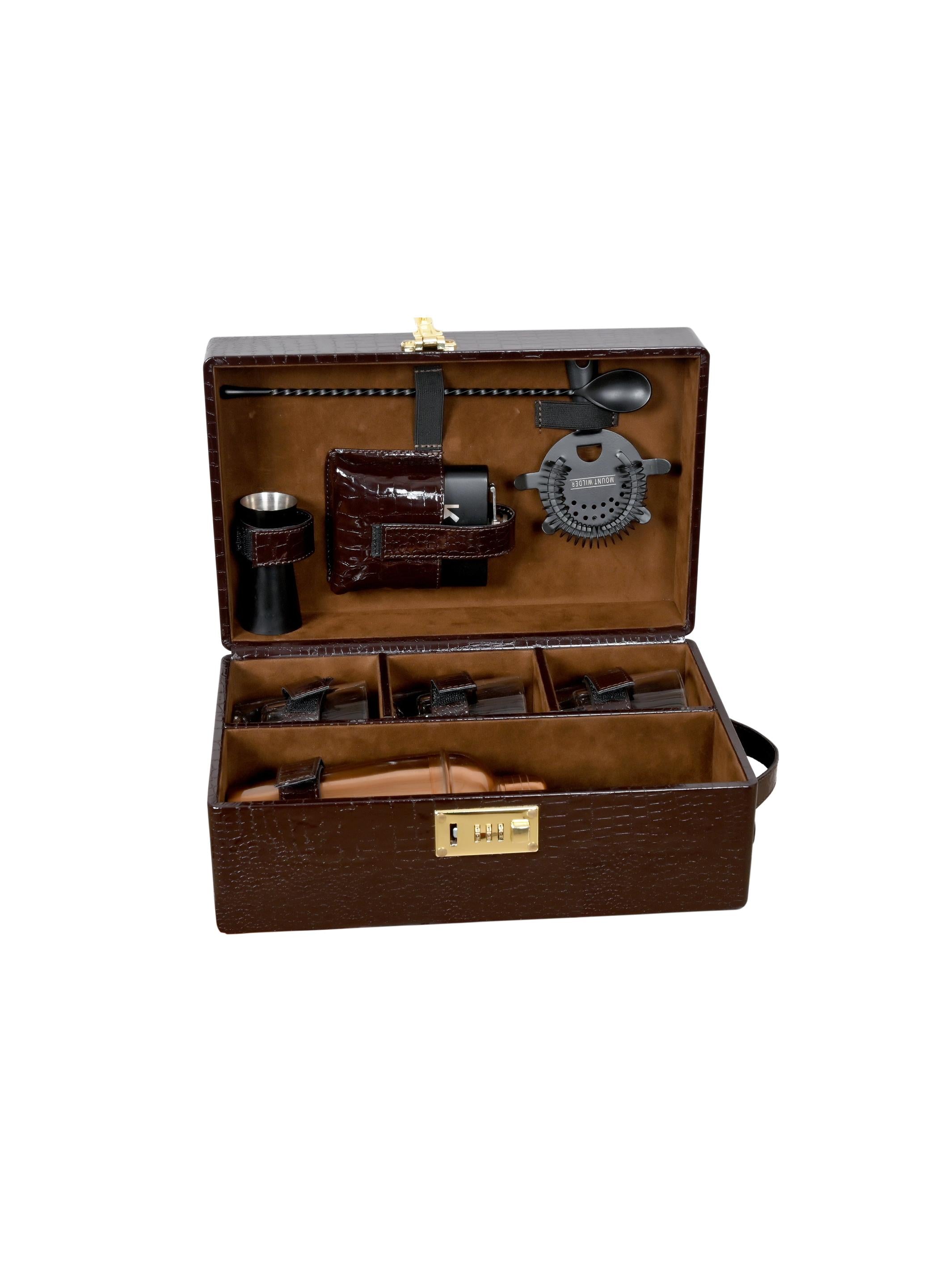 Artisan Bar Set - Brown