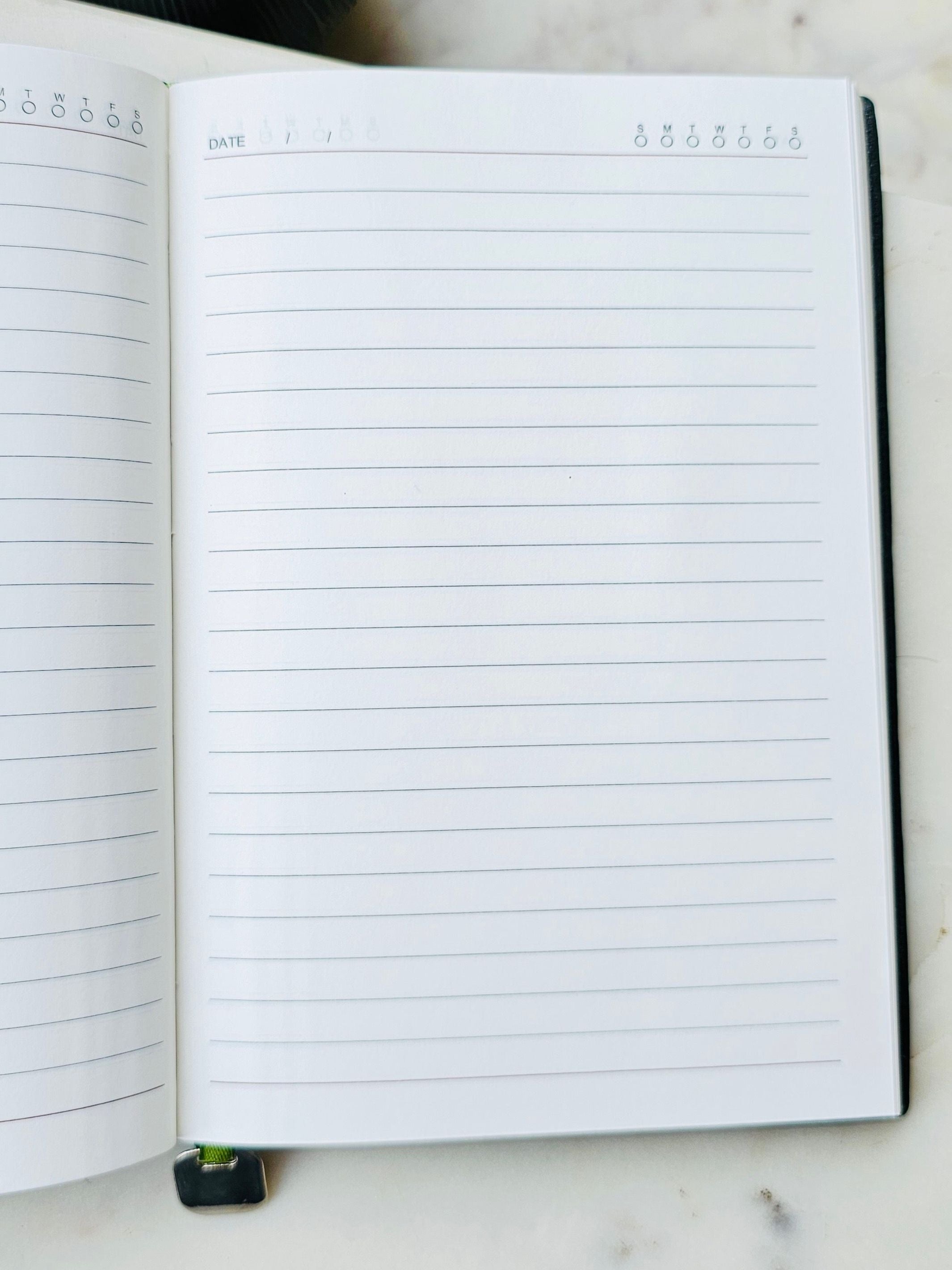 Magnet Lock Vegan leather Diary