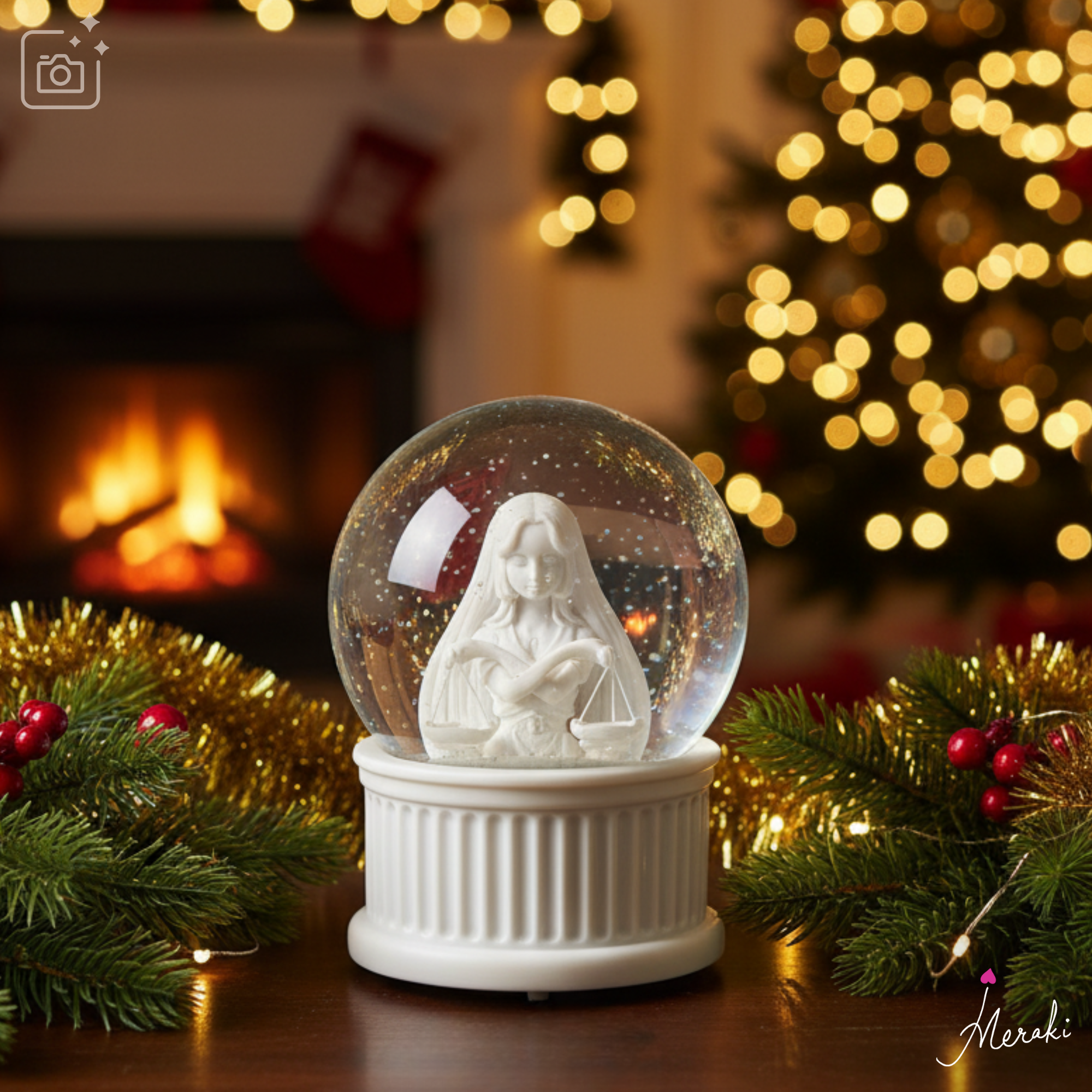 Libra Snow Globe (120MM)