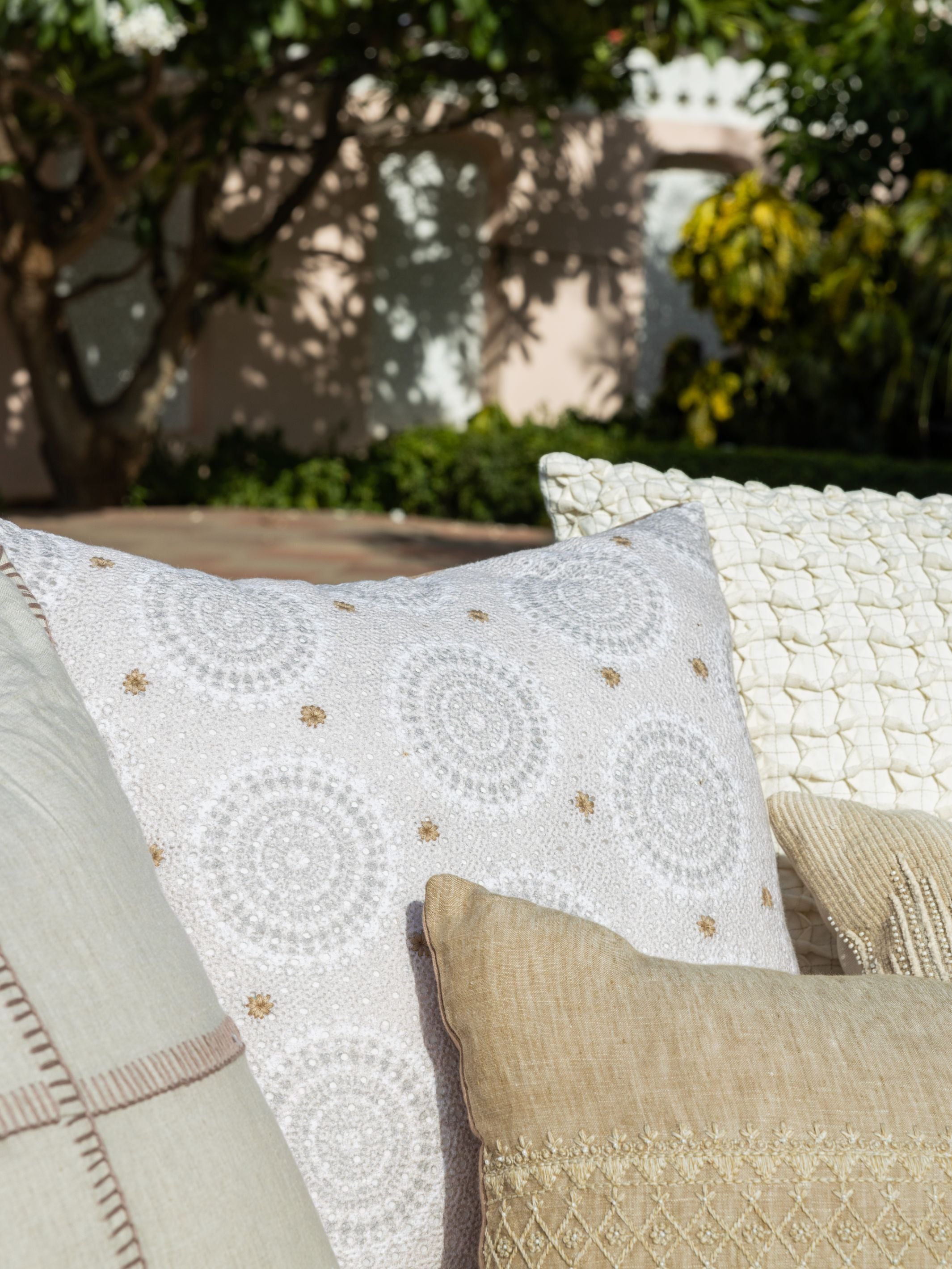 Cushion Cover - Kafoori Ivory