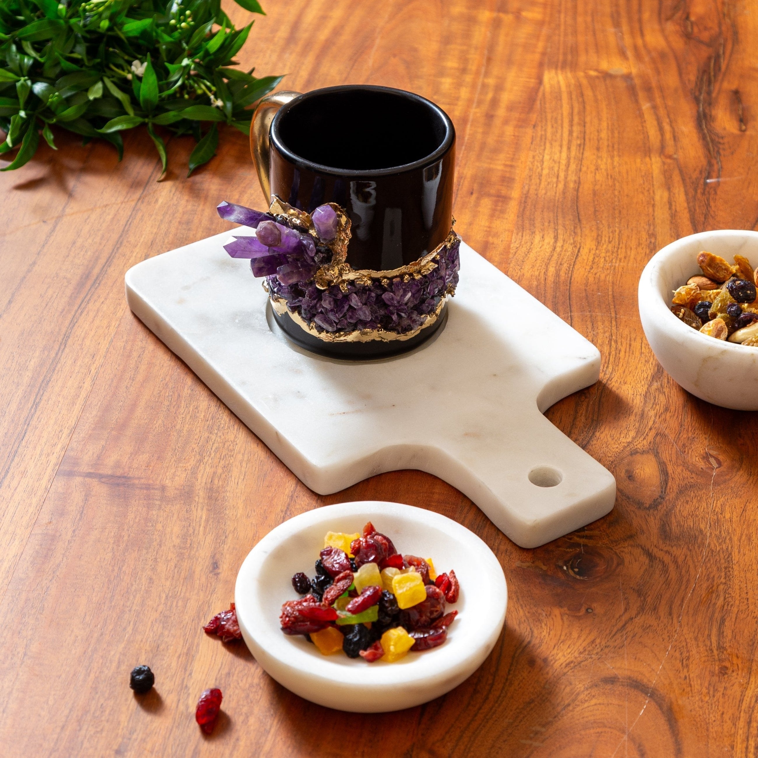 CAMI - IVORY MARBLE PLATTER TRAY