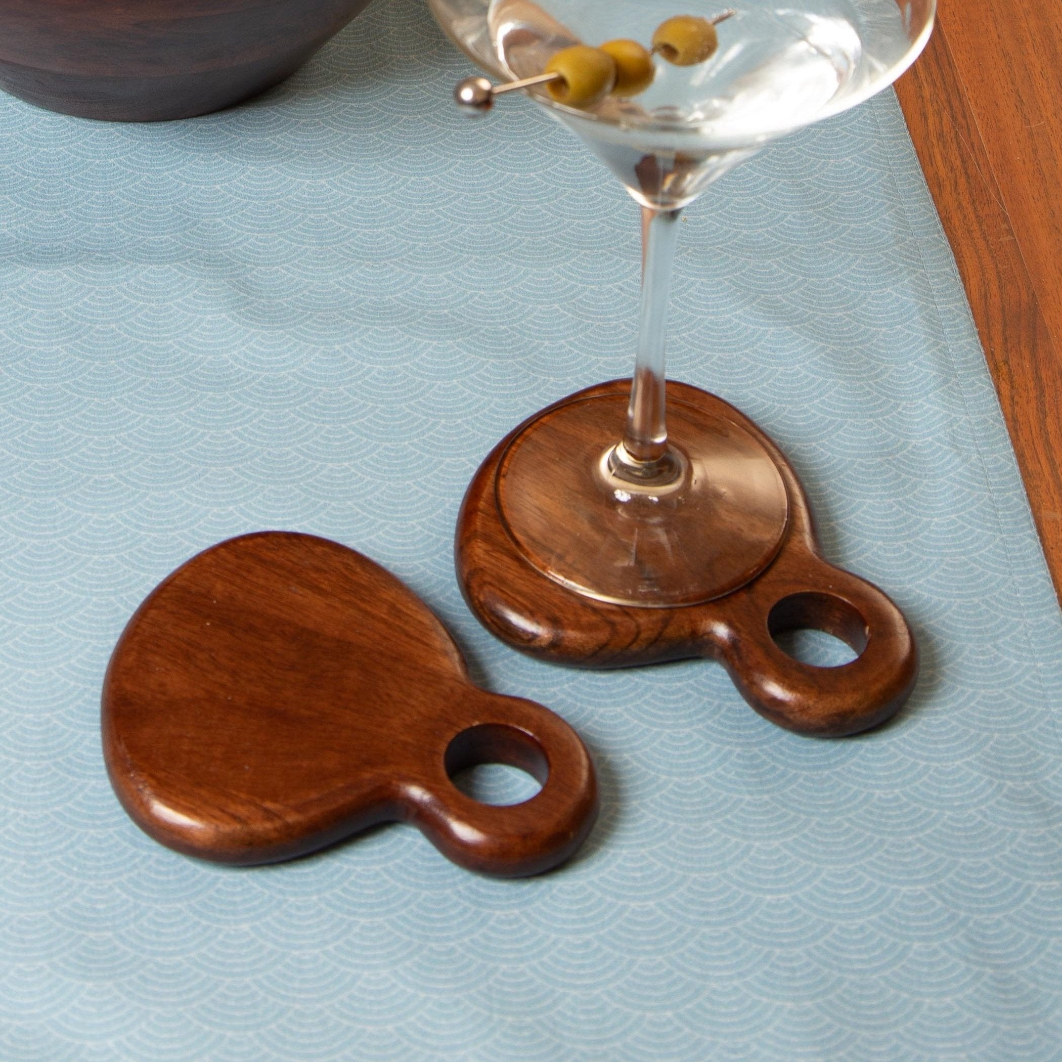 TIMBER TOUCHE - WOODEN COASTER SET