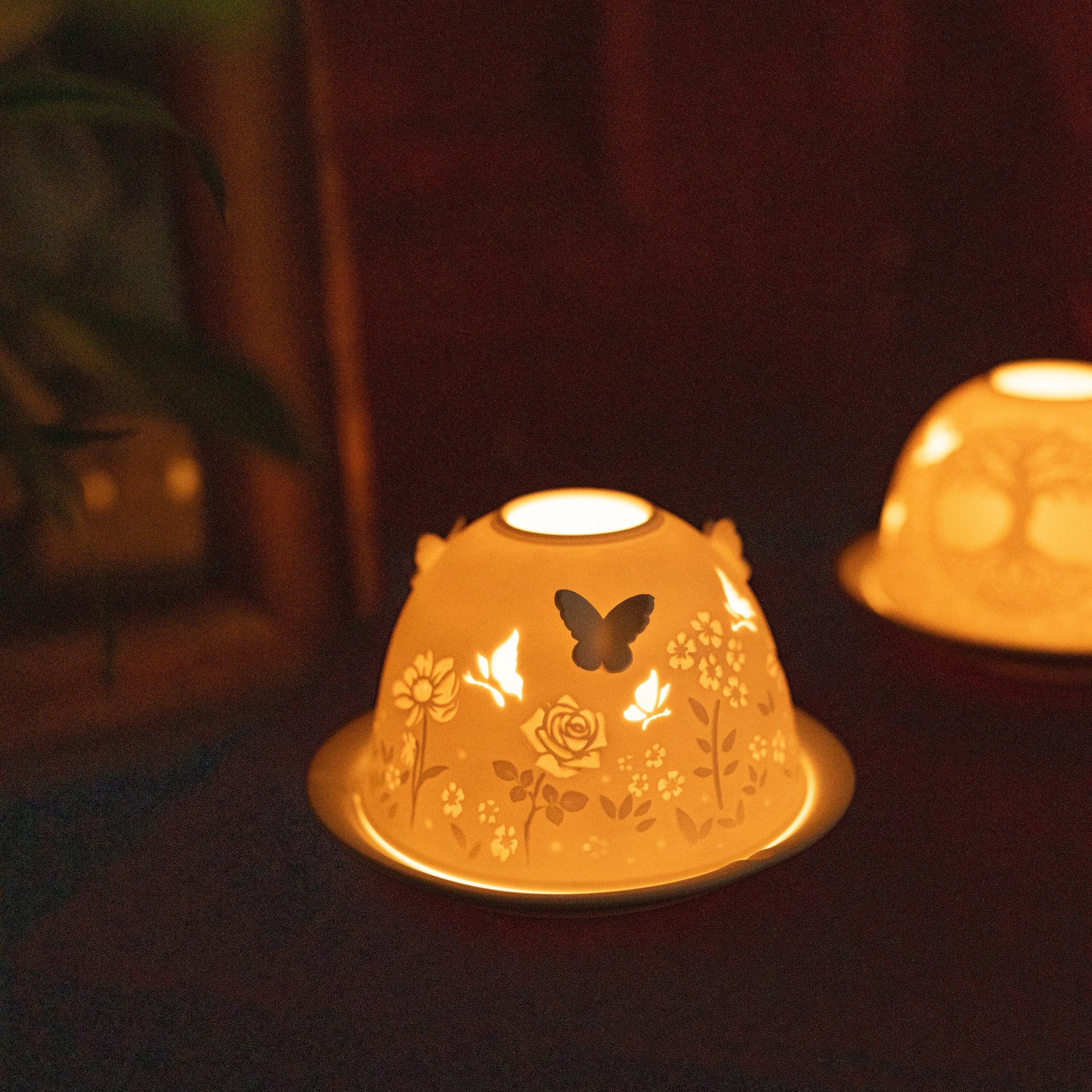 Butterfly Garden Tea Light