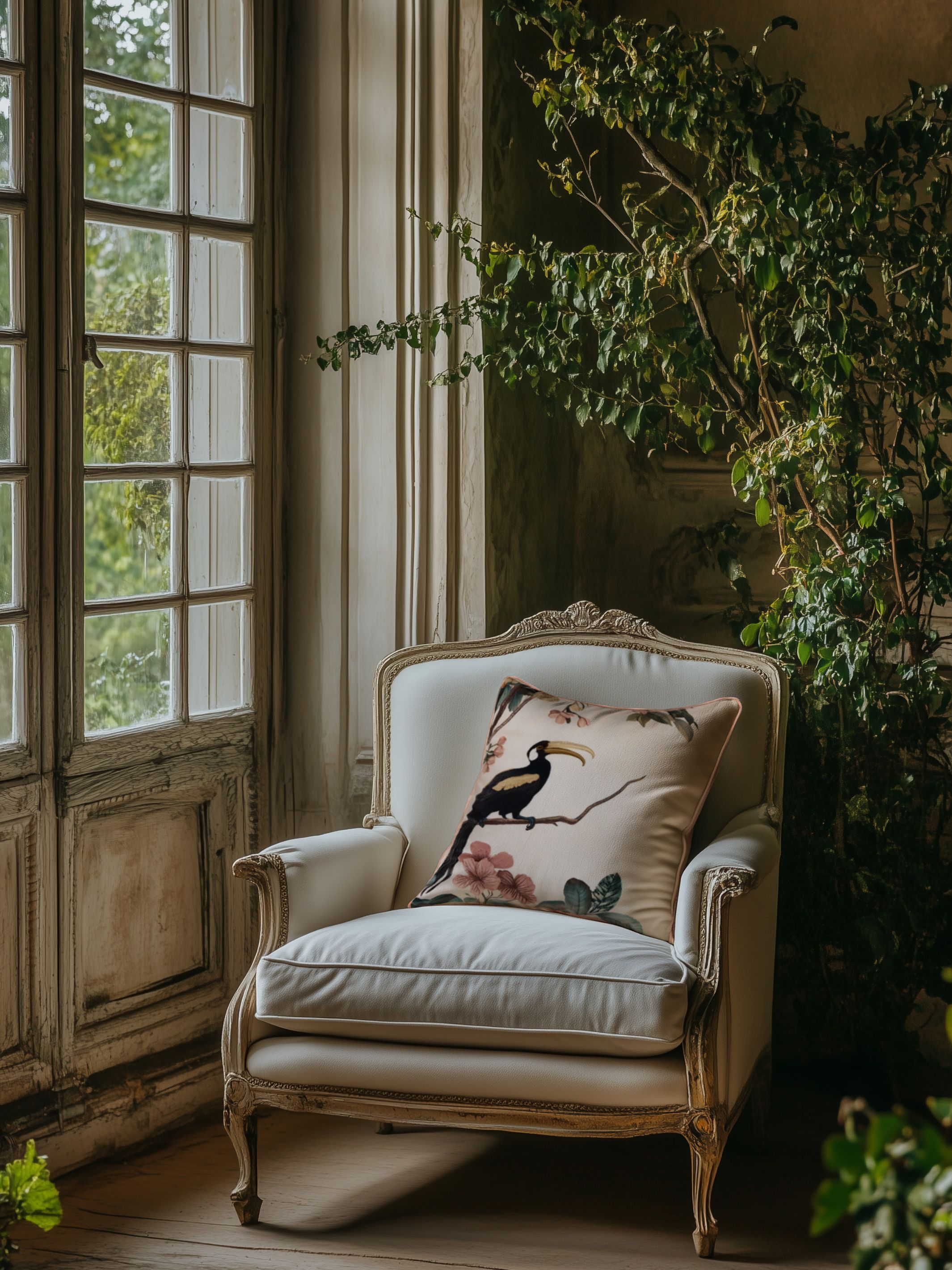 Mirooh Dhanesh Multicolor Velvet Cushion