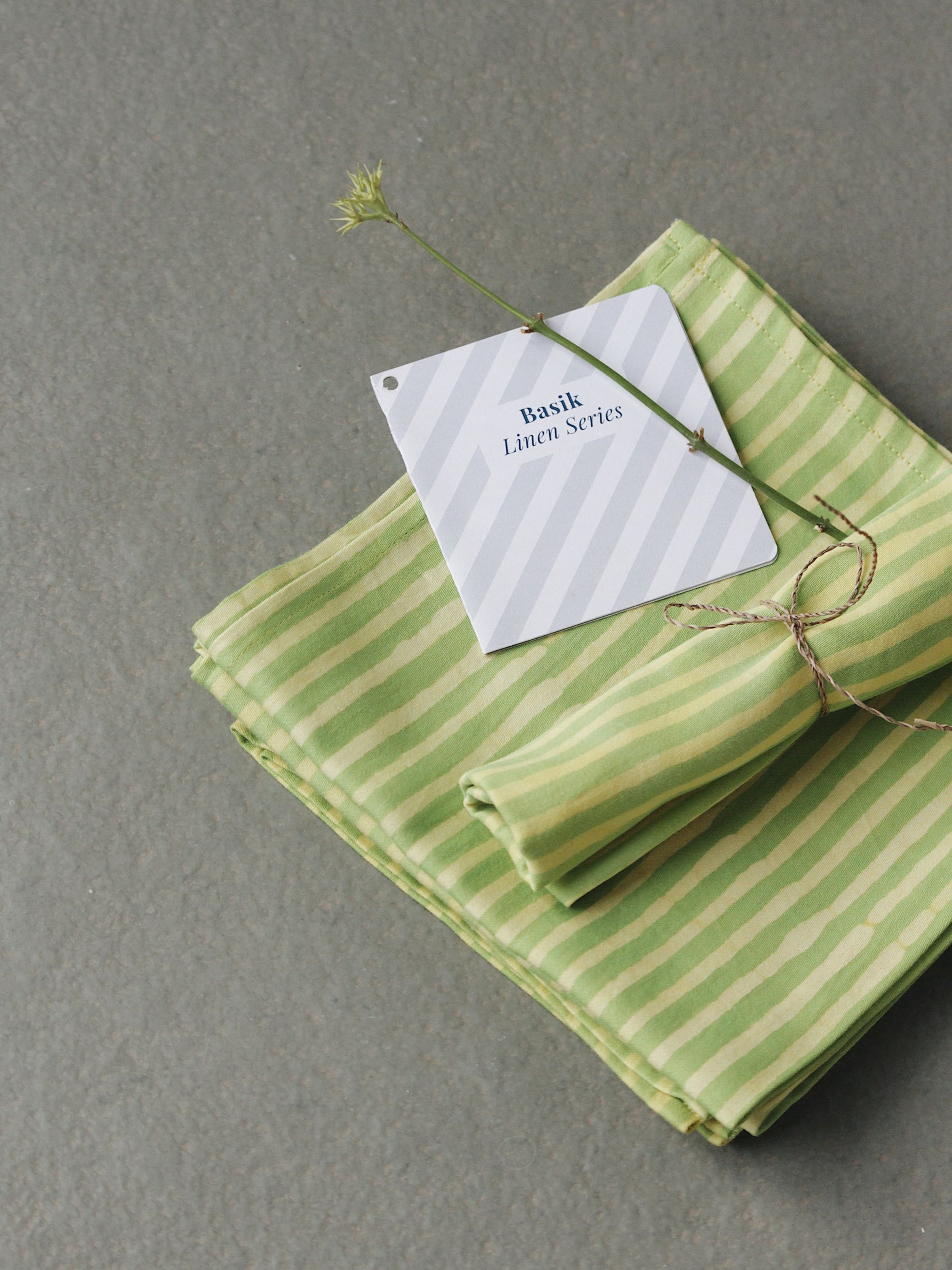 Basik Pop Table Napkins Lime