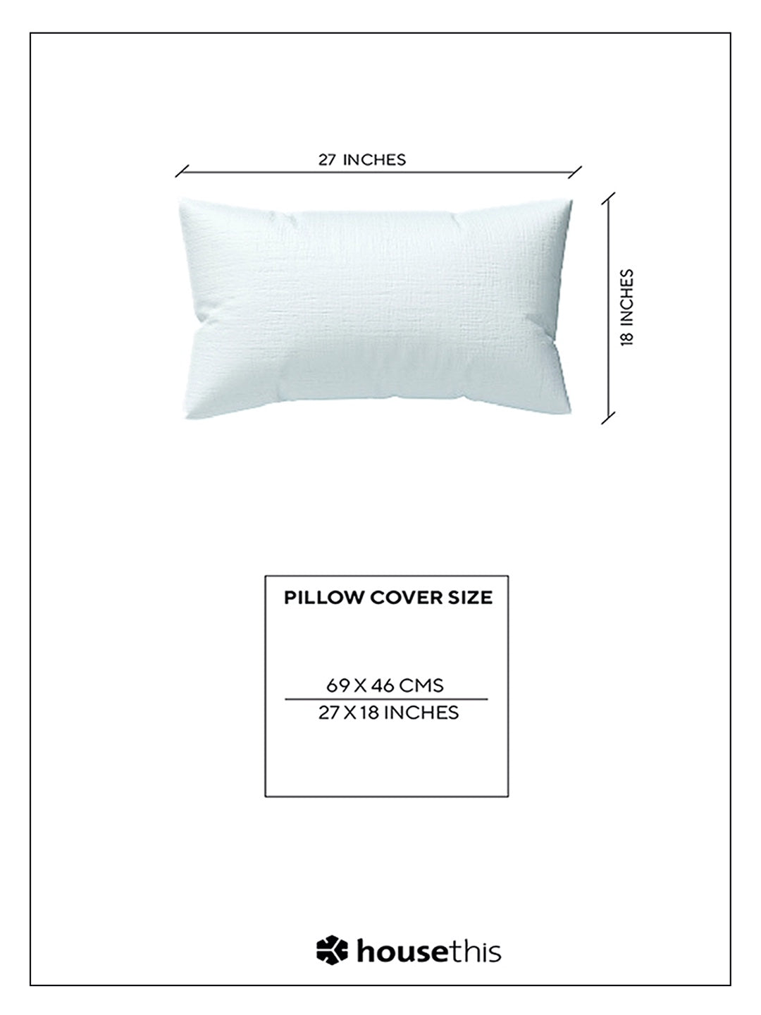 Cotton Pillow set - Pepper