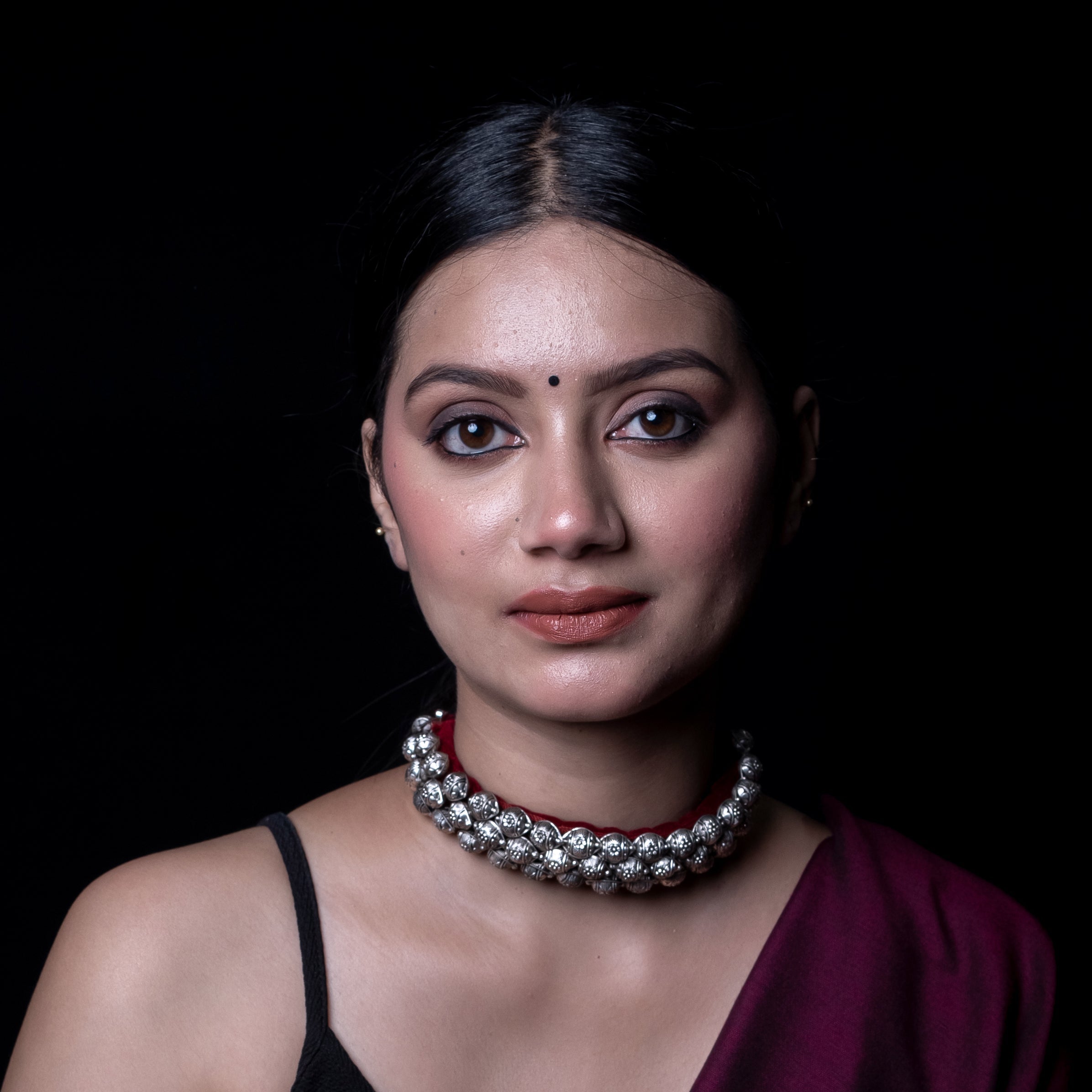 Silver Choker - Phool Guluband