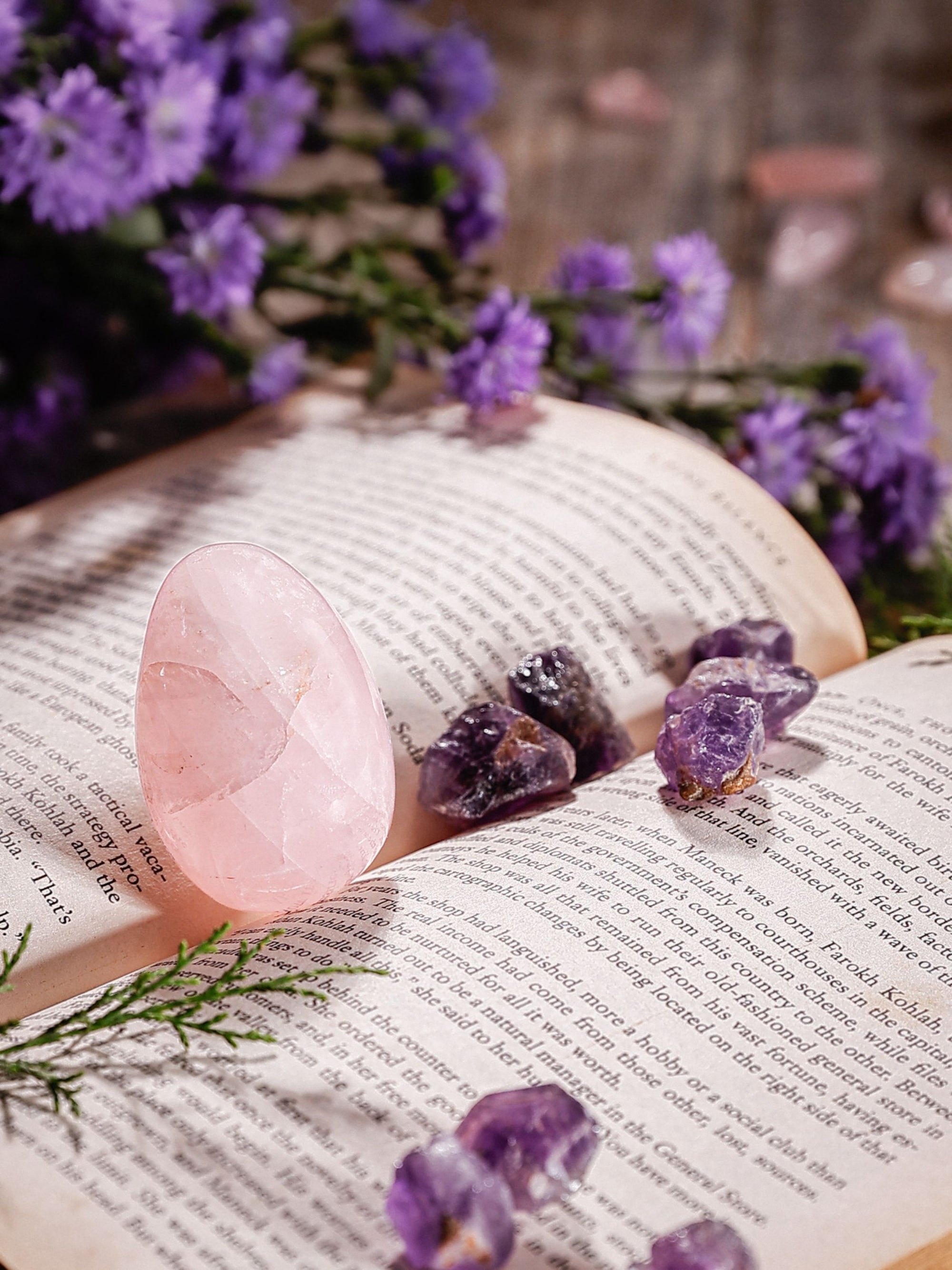 Rose Quartz Egg