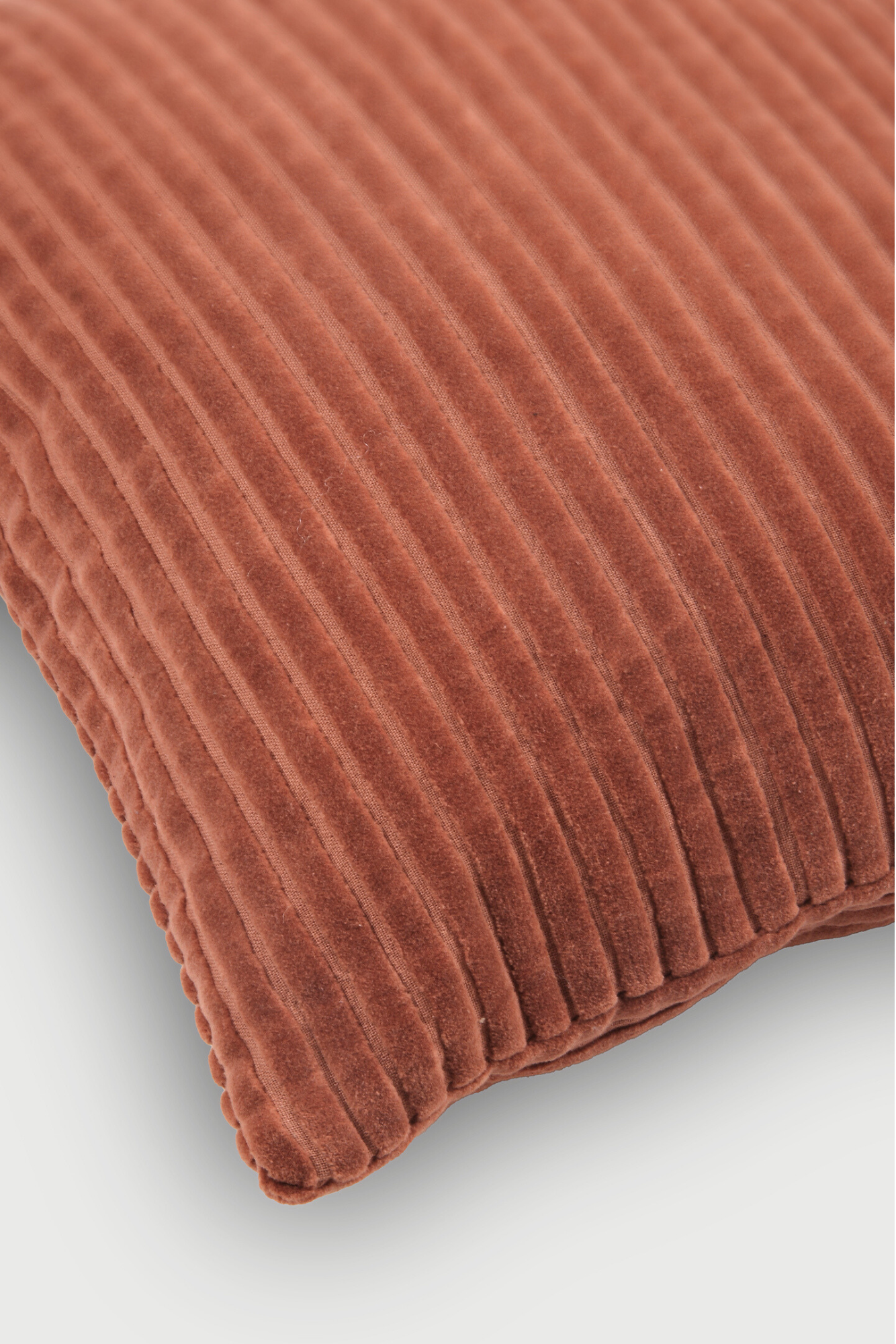 Luna Rhubarb Velvet Oblong Cushion Cover