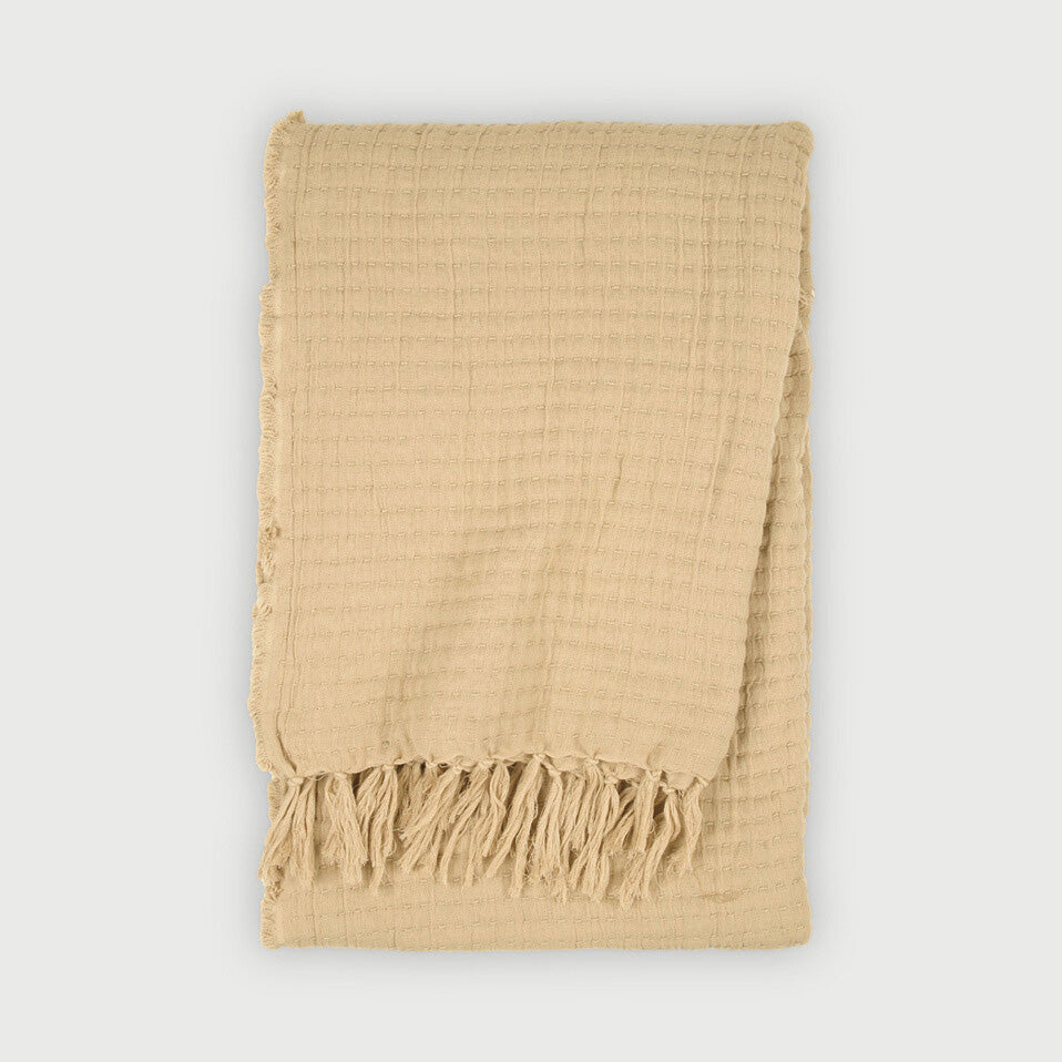 Trail Blush Cotton Throw