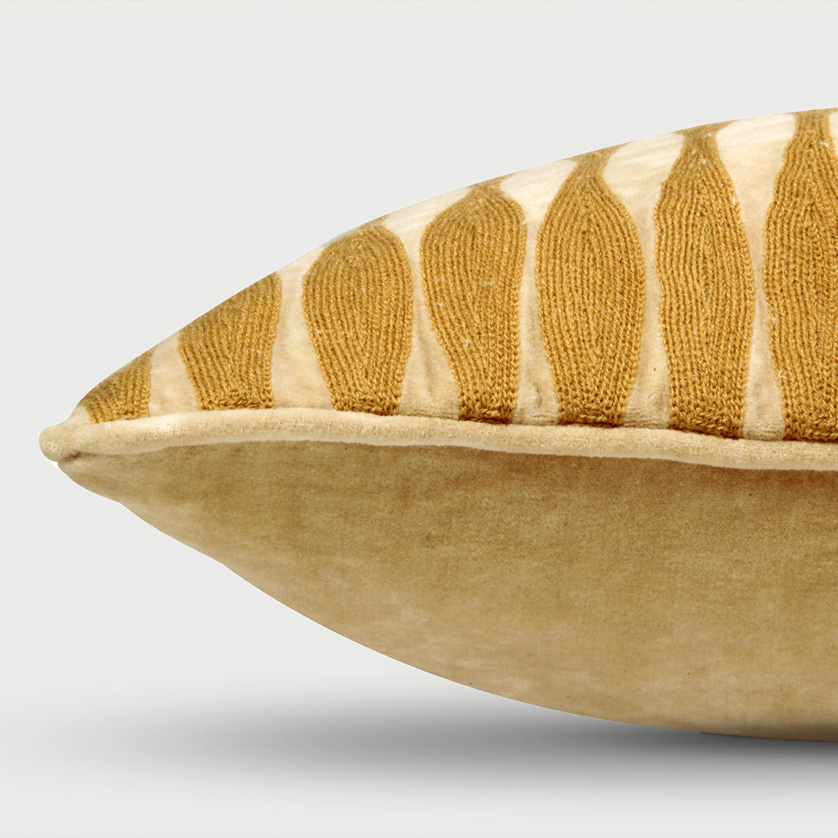 Ripple Peach Oblong Cushion Cover