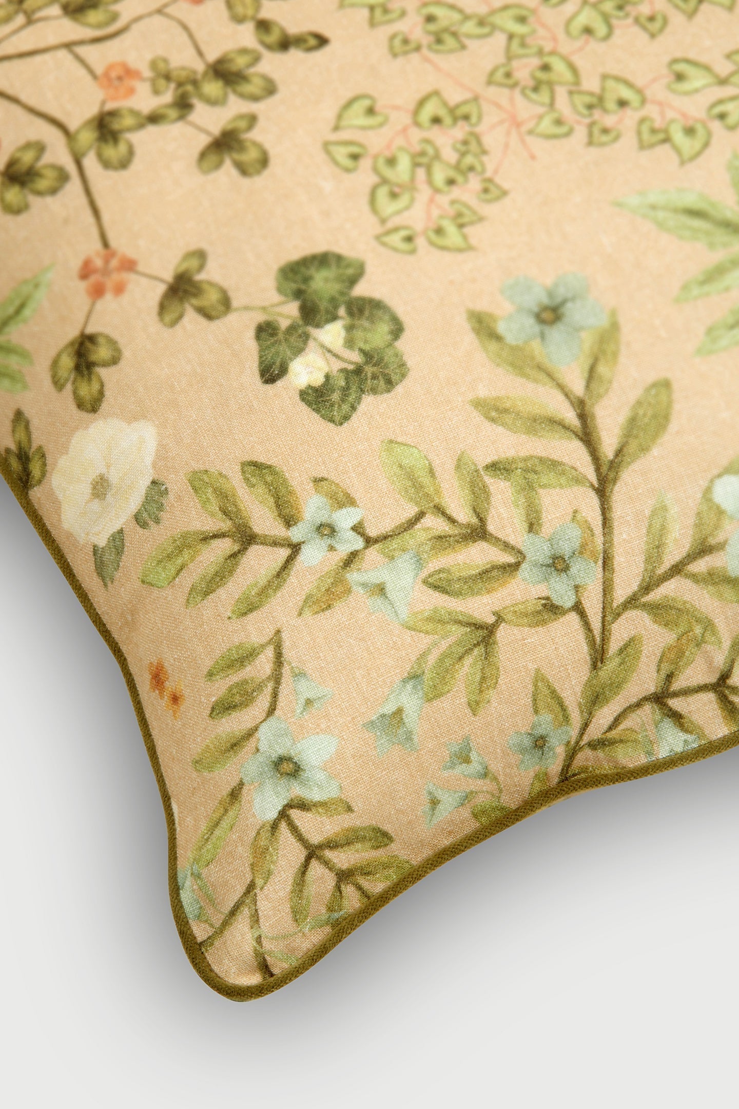 Valley Peach Linen Cushion Cover