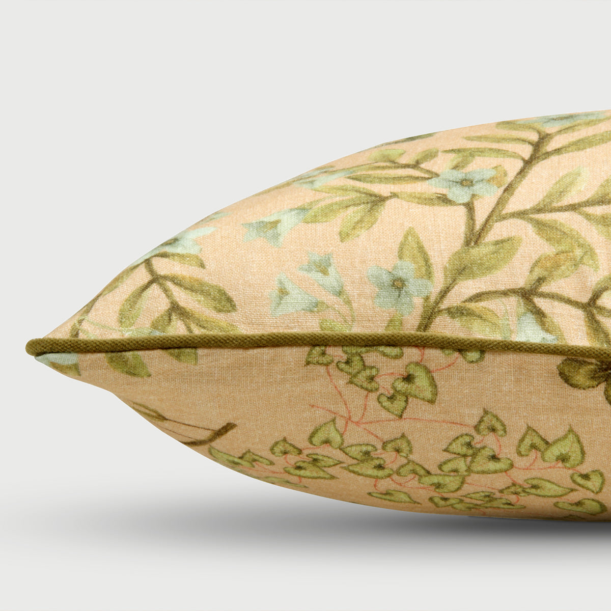 Valley Peach Linen Cushion Cover