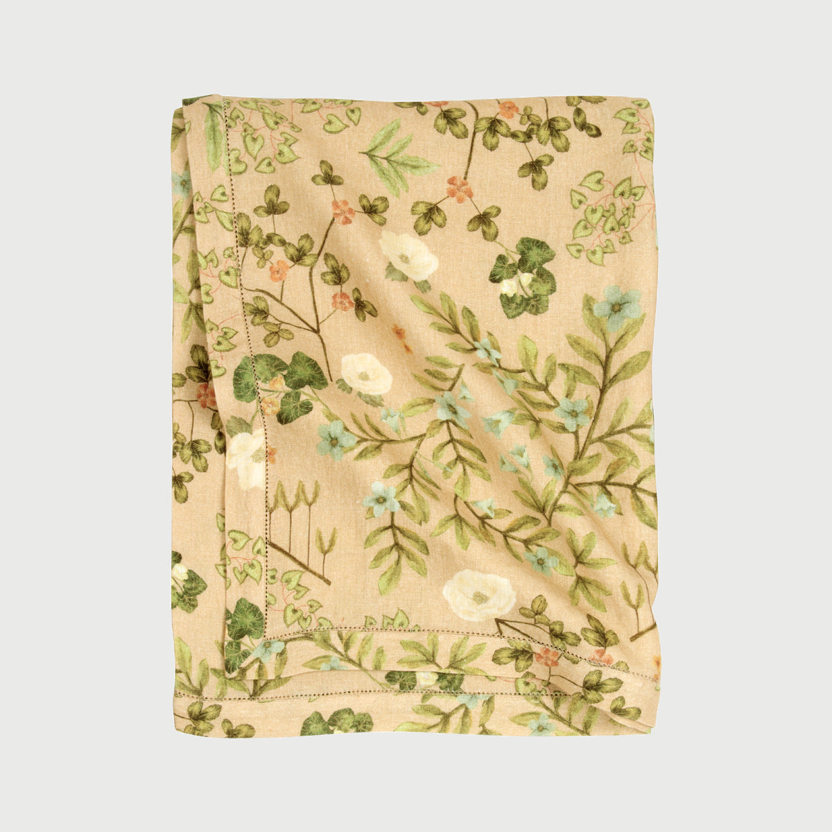 Valley Peach Linen Table Cover