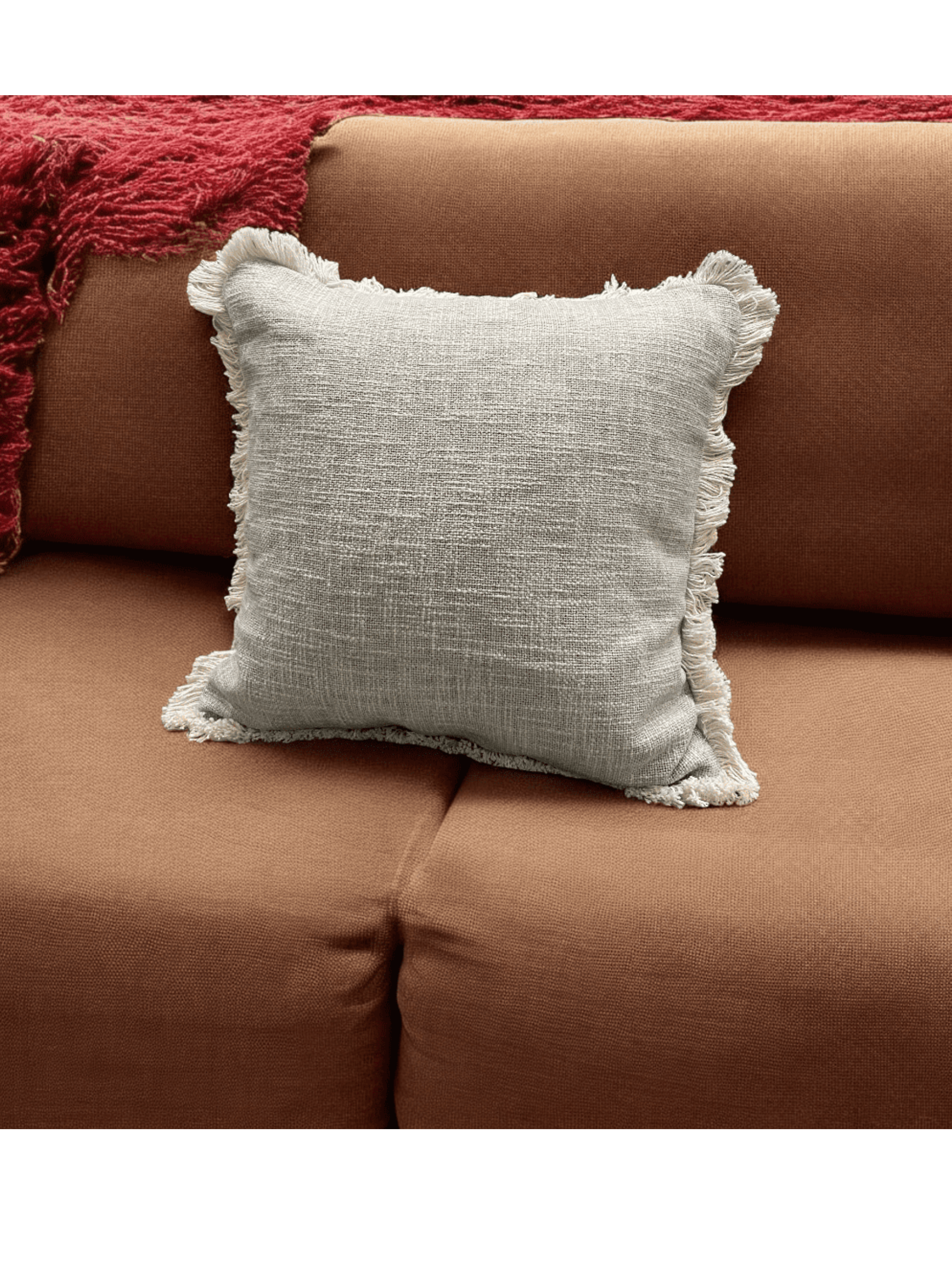 Serene Tufted Fringe Cushion Cover - Set of 5
