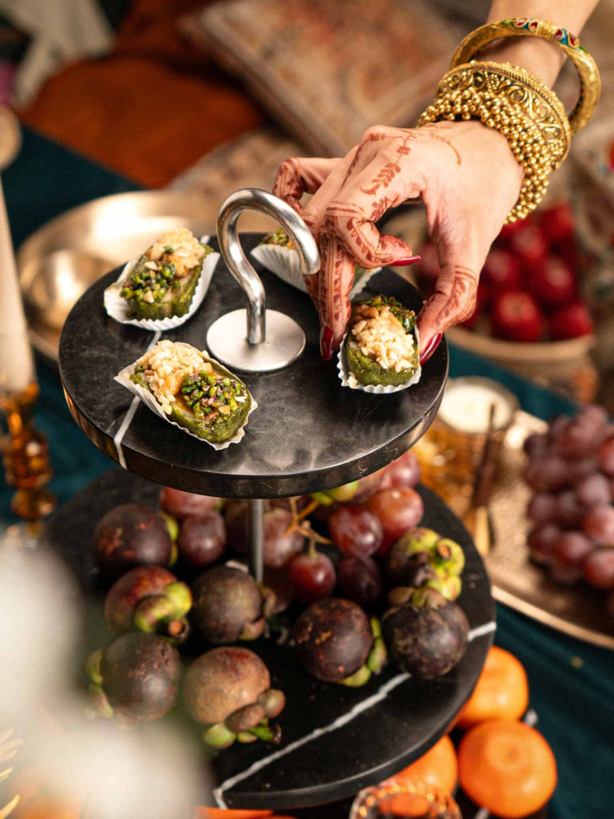 Marble Dessert Stand