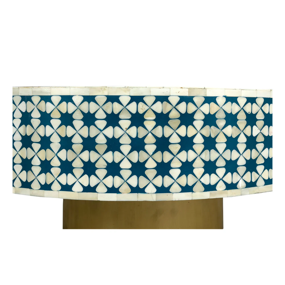 Inlay Round Coffee Table- Liza